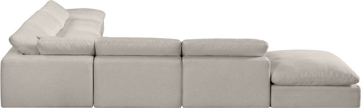 Comfy - 7 Piece Linen Modular Corner Sectional