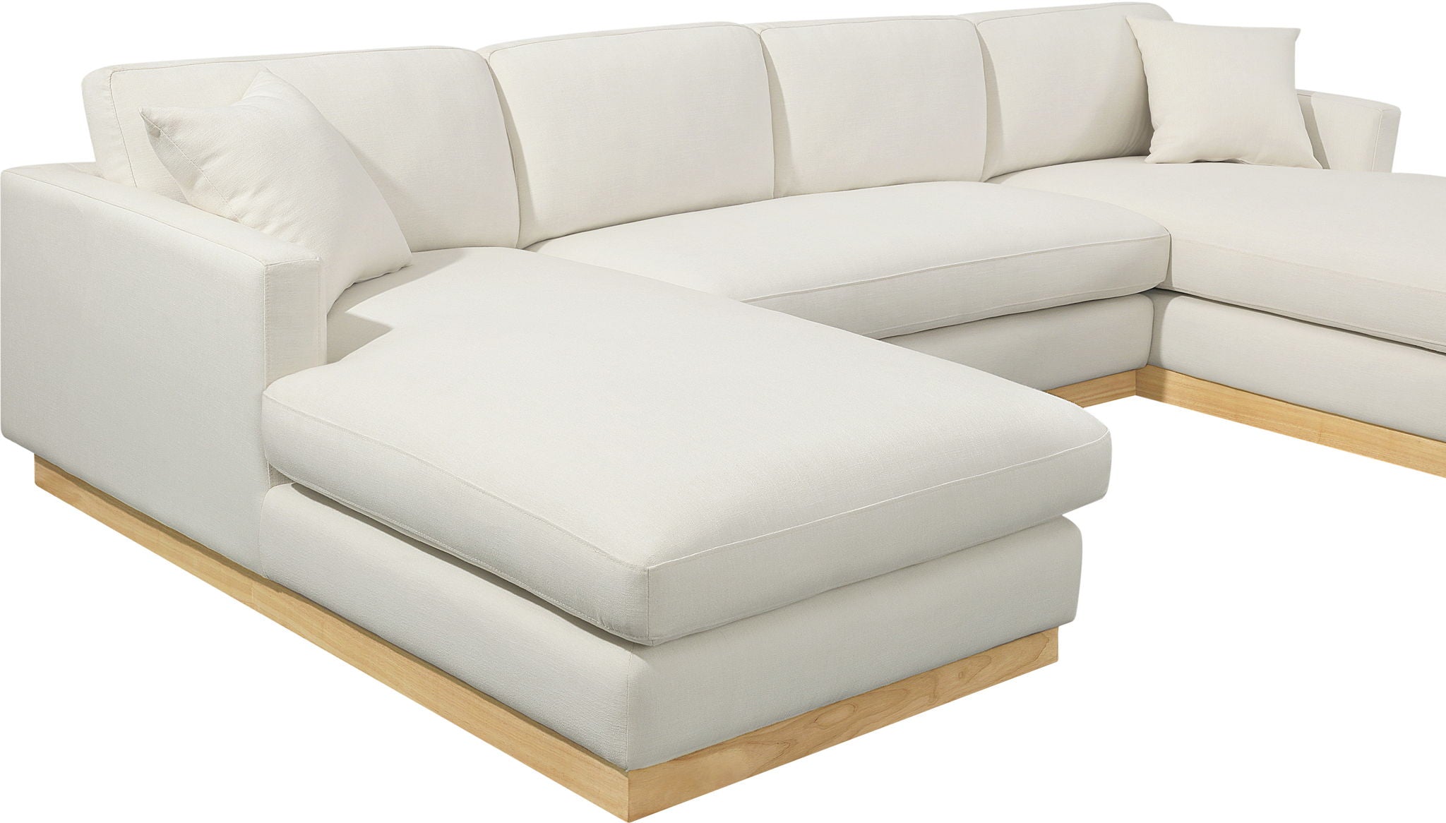 Johanna - 3 Piece Sectional - Natural Base