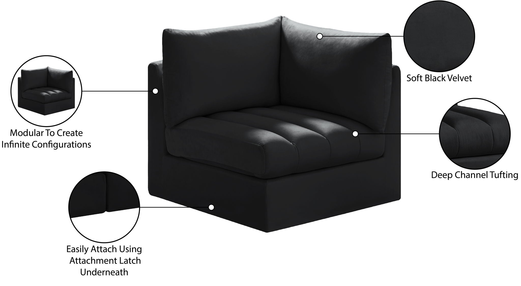 Jacob - Corner Chair