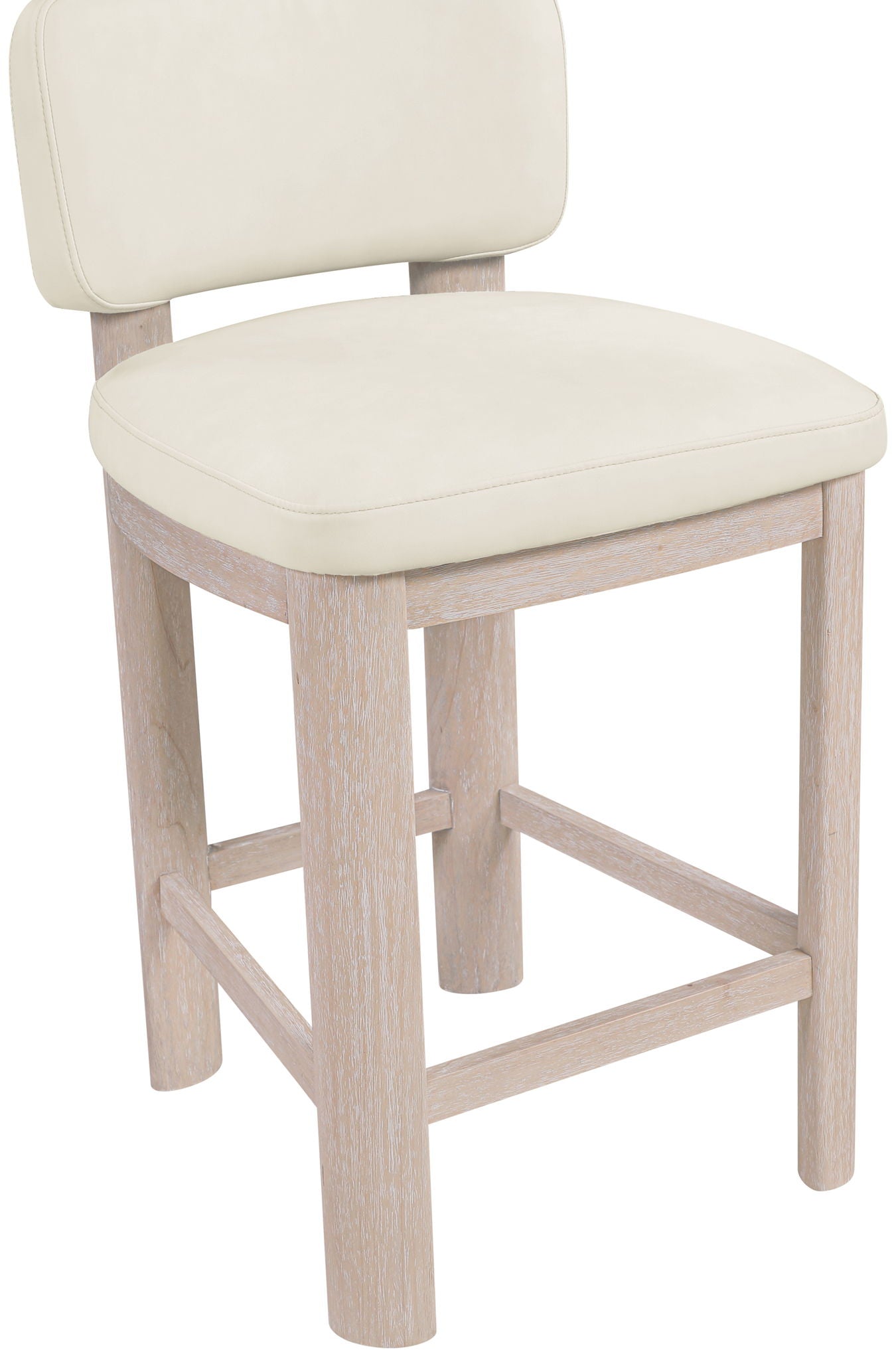Paloma - Faux Leather Upholstered Counter Stool (Set of 2)