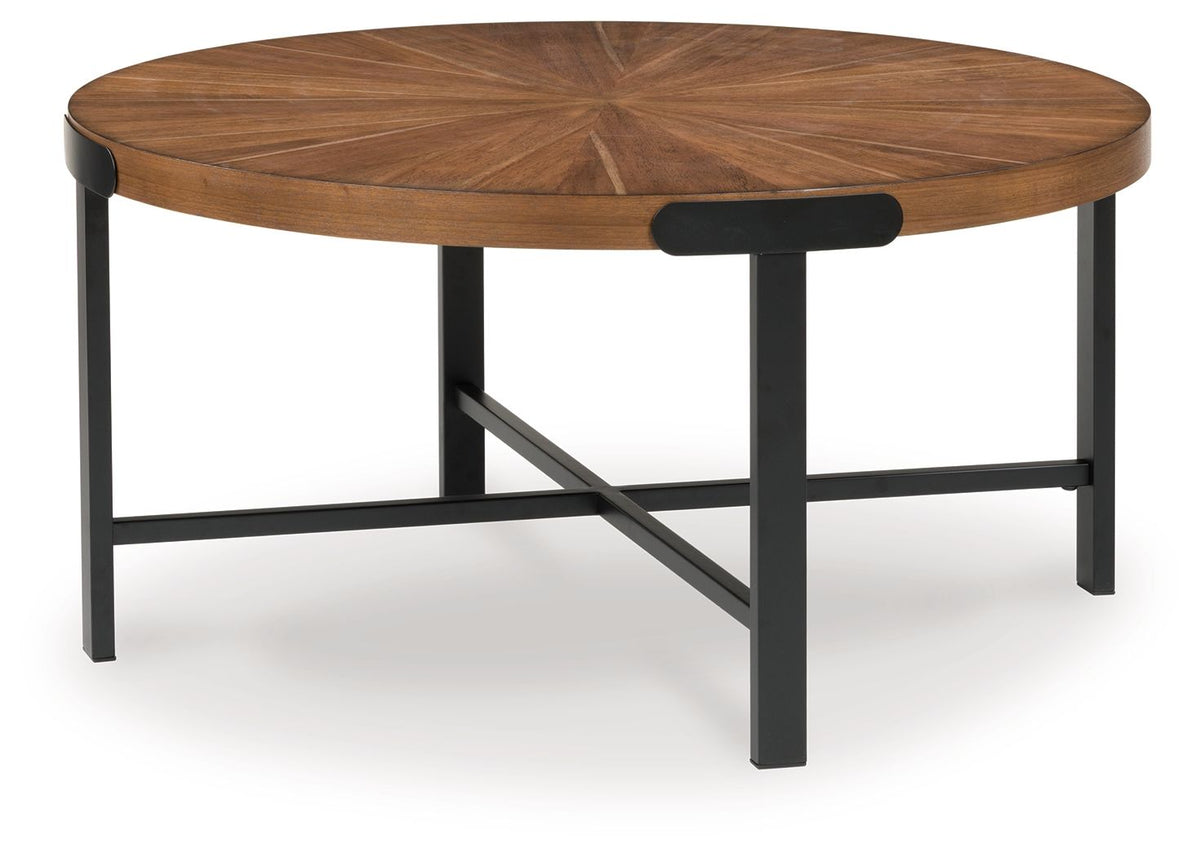 Crosstrail - Occasional Table Set (Set of 3) - Brown