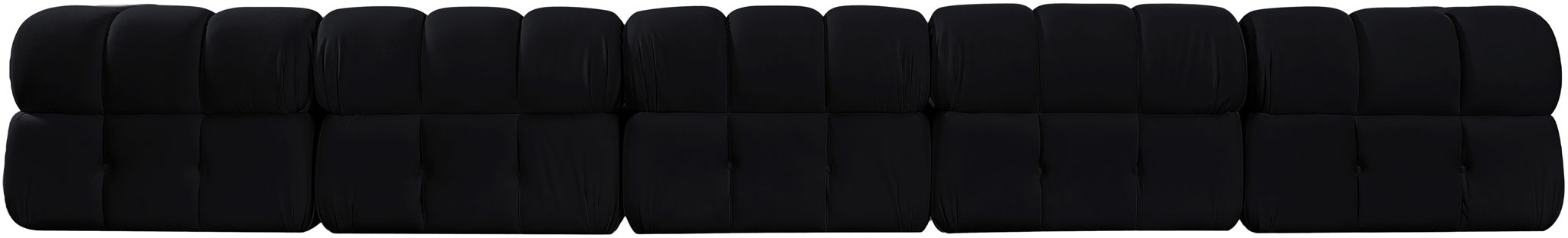 Orin - Fabric Velvet 5 Piece Modular Sofa