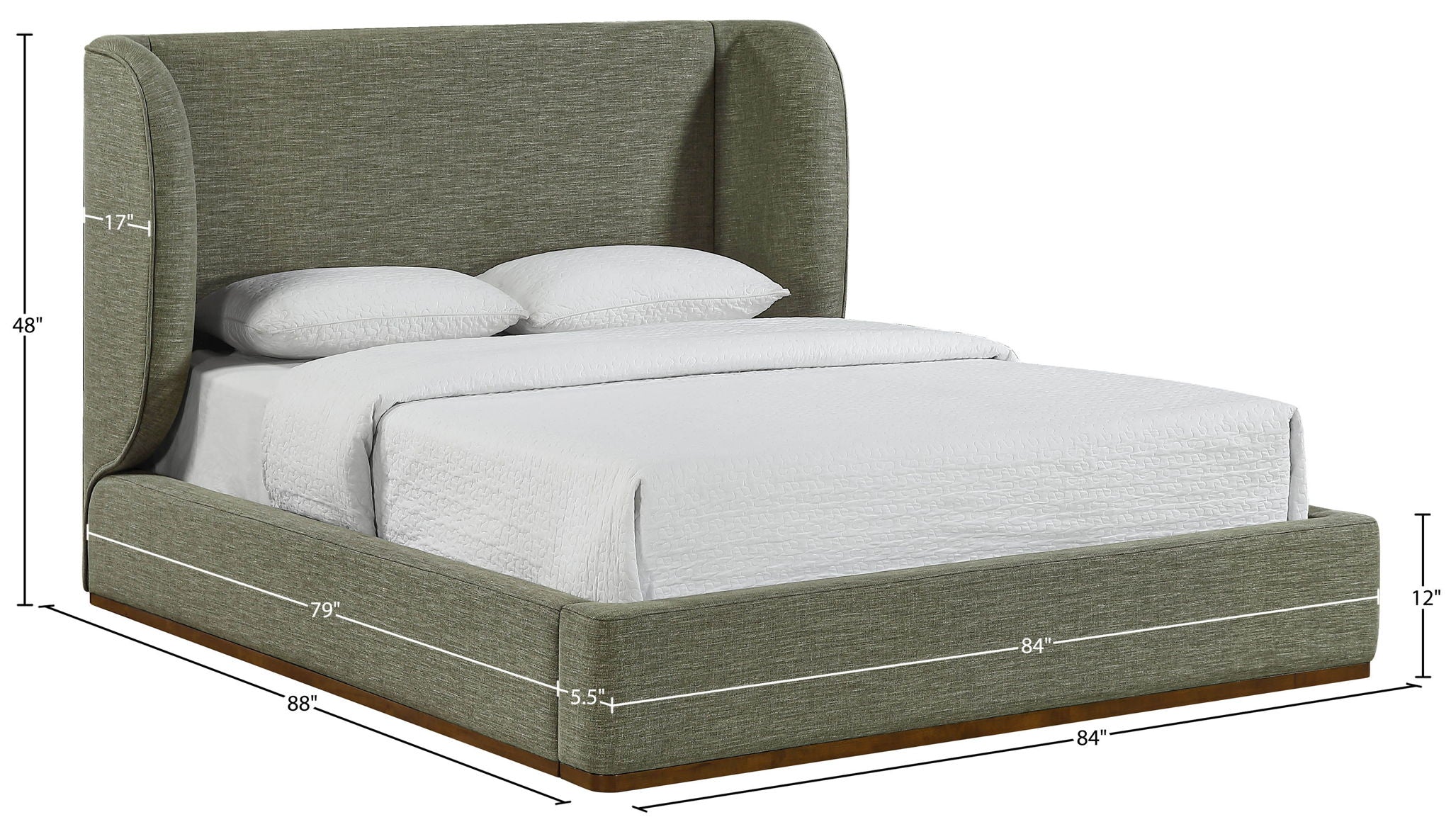 Aurin - Upholstered Bed