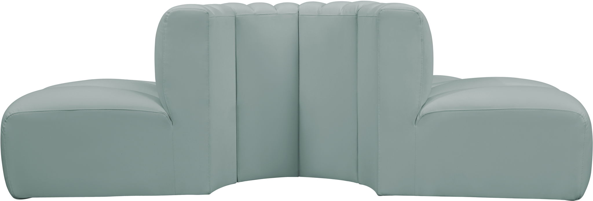 Arc - Faux Leather 4 Piece Modular Sofa