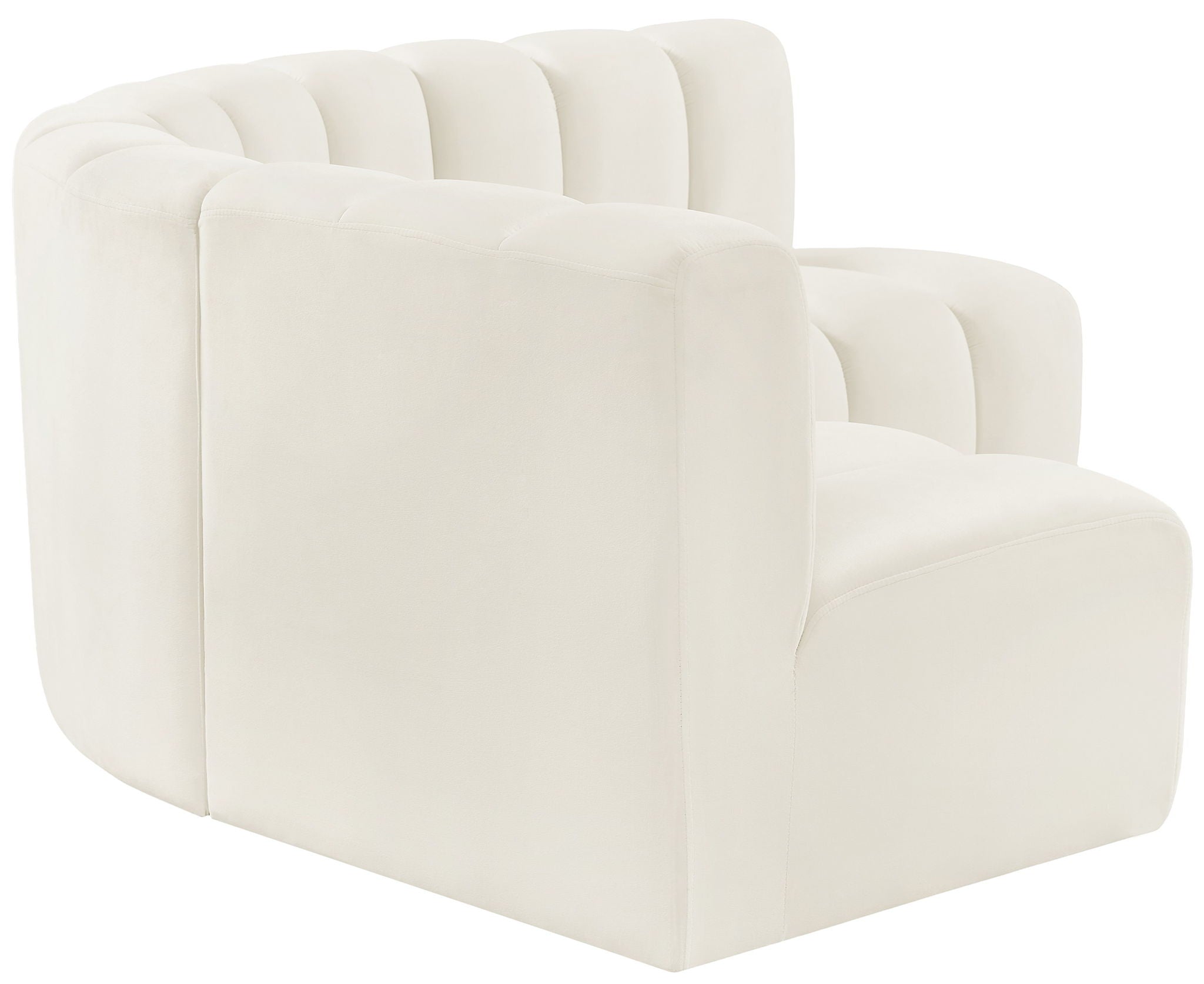 Arc - Velvet 4 Piece Corner Modular Sofa