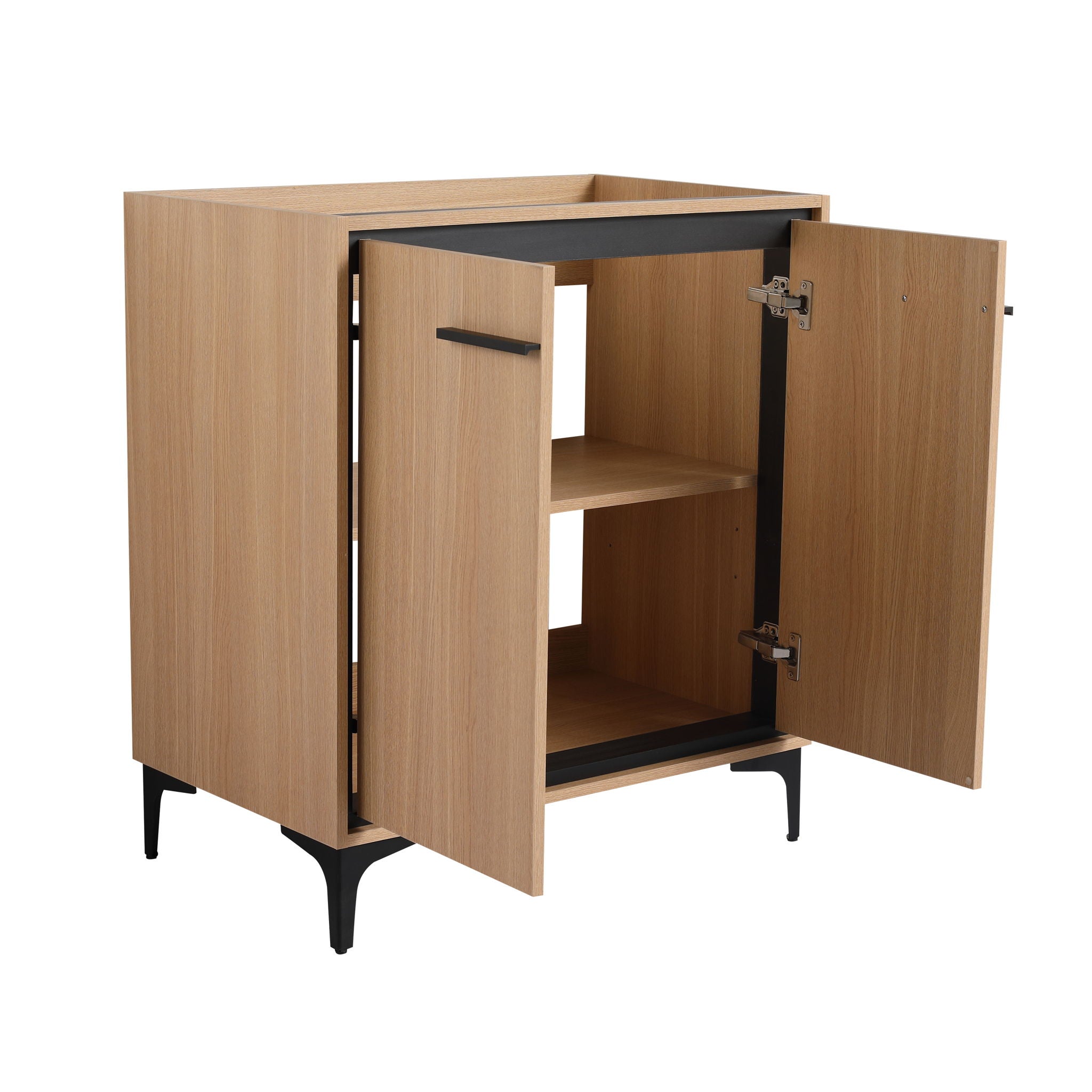 Modern Bathroom Vanity Base With Basin And Storage Cabinet