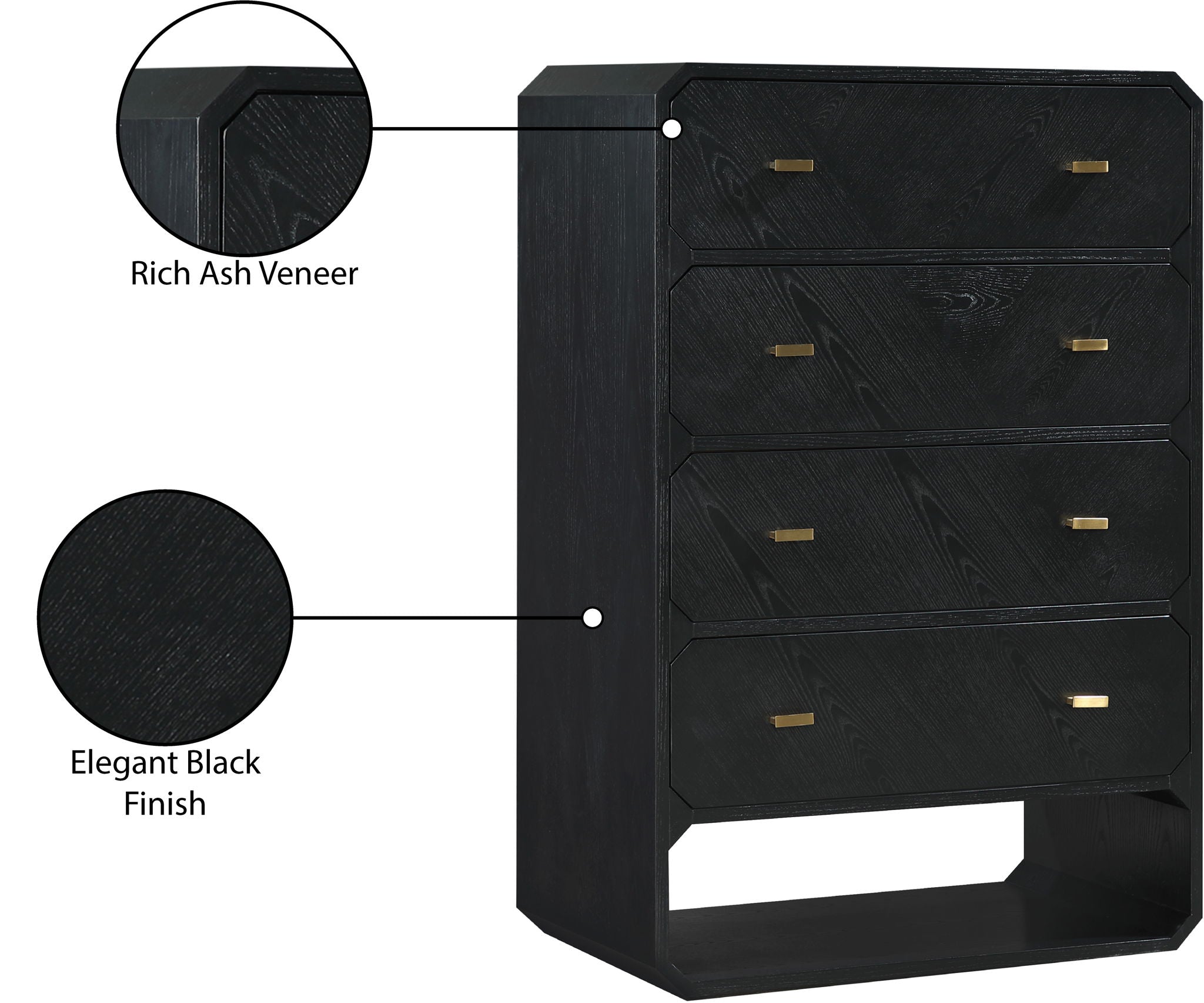 Parker - Ash Veneer Chest