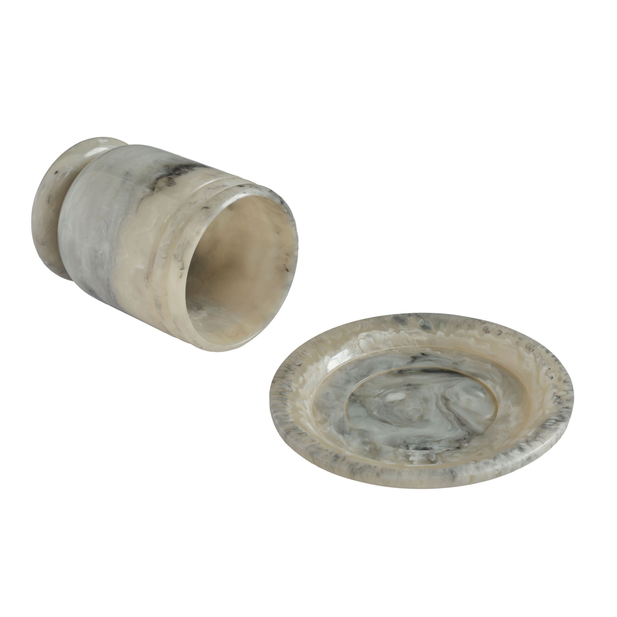 Channeled - Swirl Resin Kiddush Cup