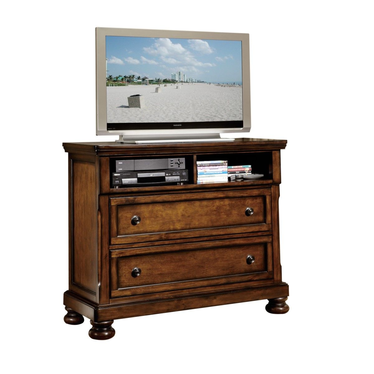 Cumberland - TV Chest - Brown