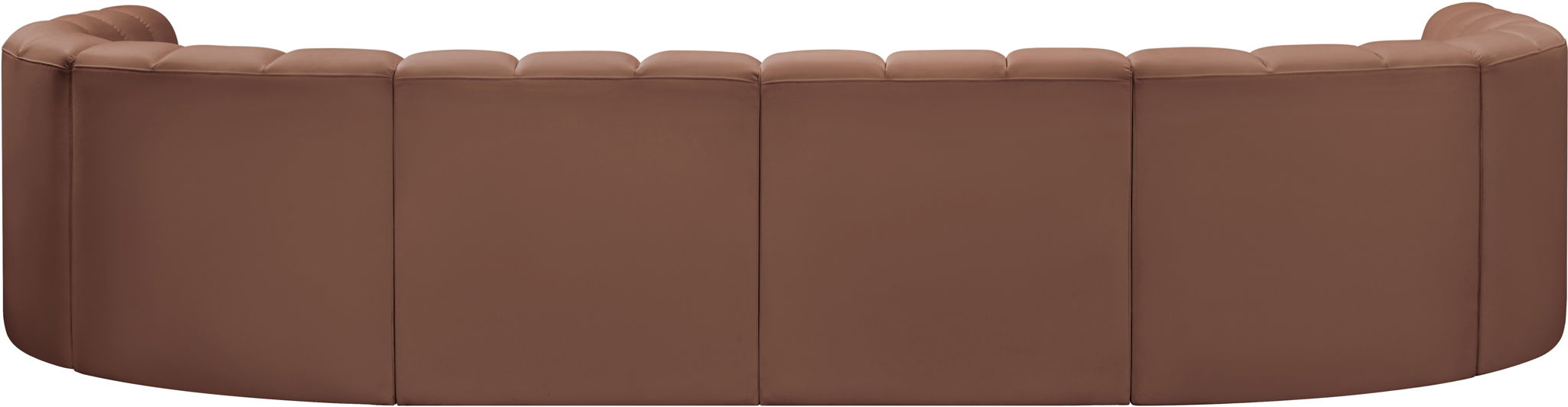 Arc - Faux Leather Modular U-Shaped Sectional