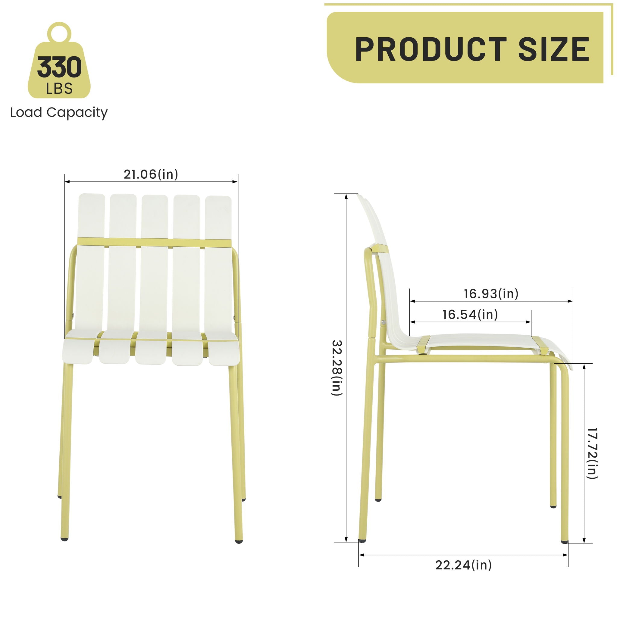 4 Piece Set Of Modern Color Block Designed Single Chairs