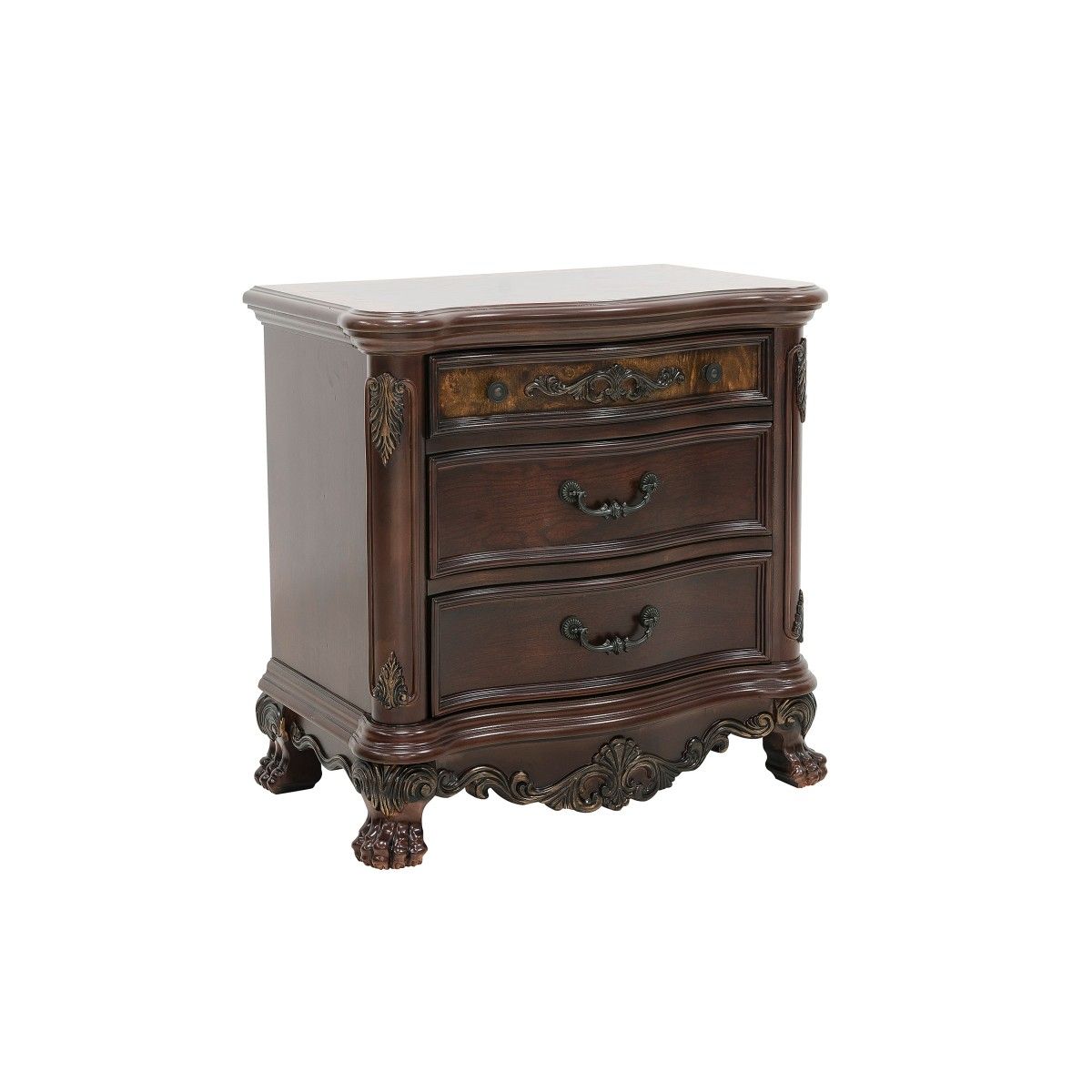 Deryn Park - Nightstand - Cherry