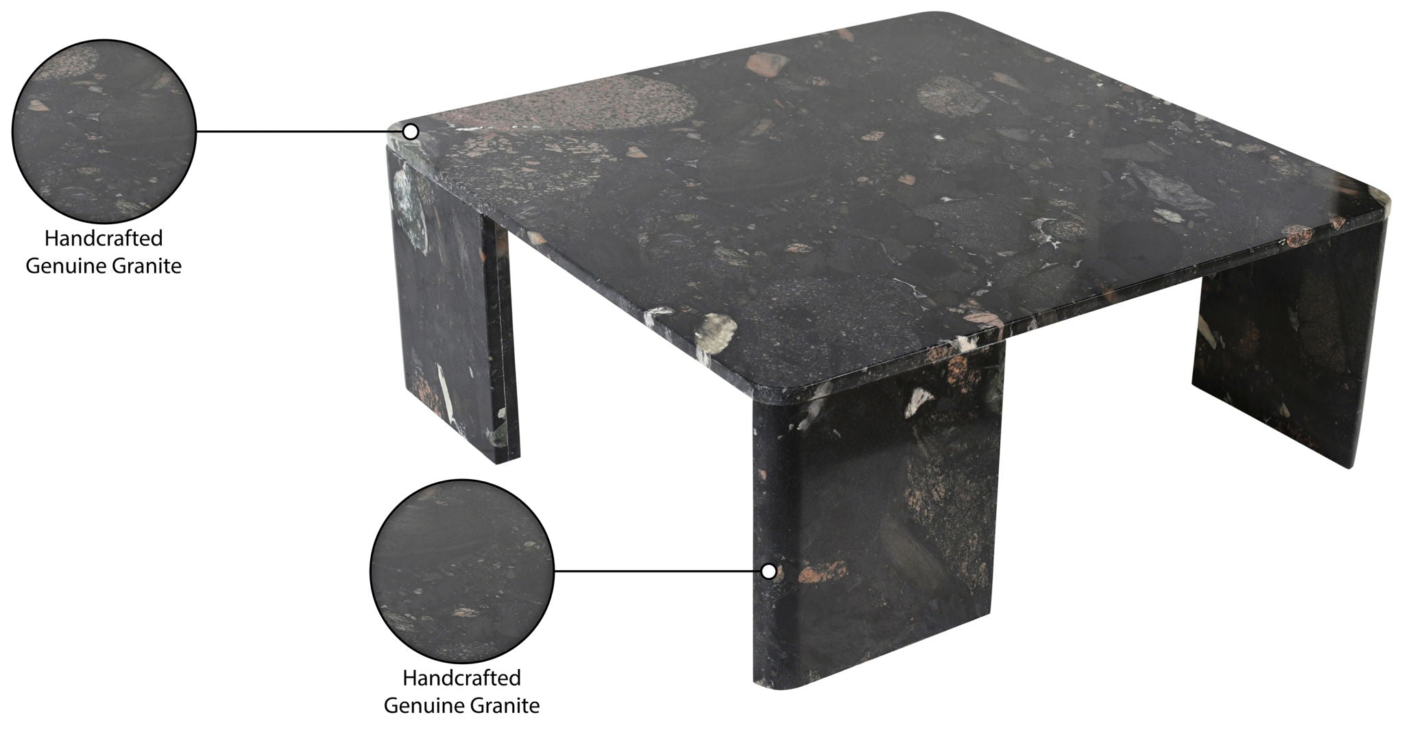 Livorno - Coffee Table - Stone