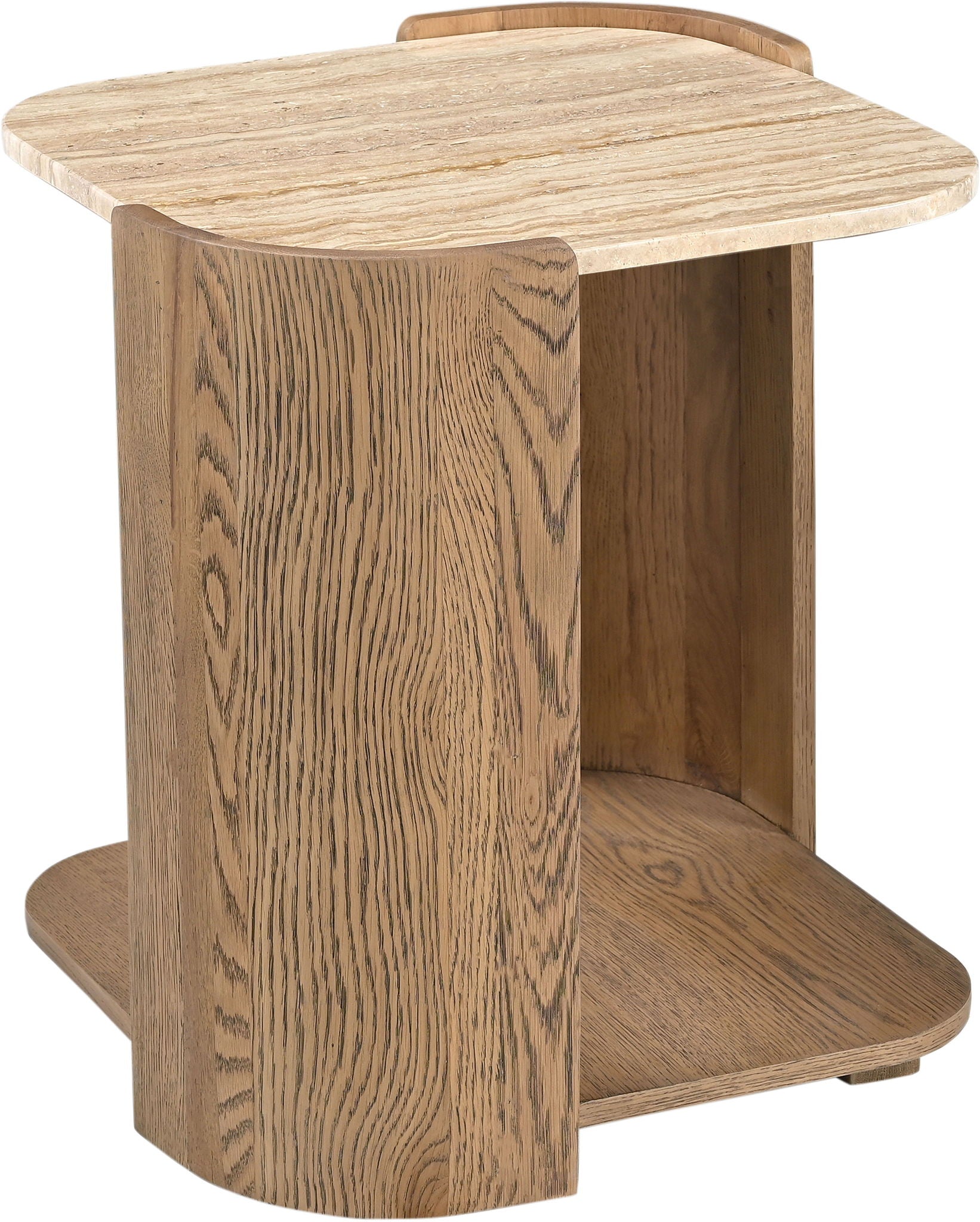 Calabria - Marble And Oak Wood Table