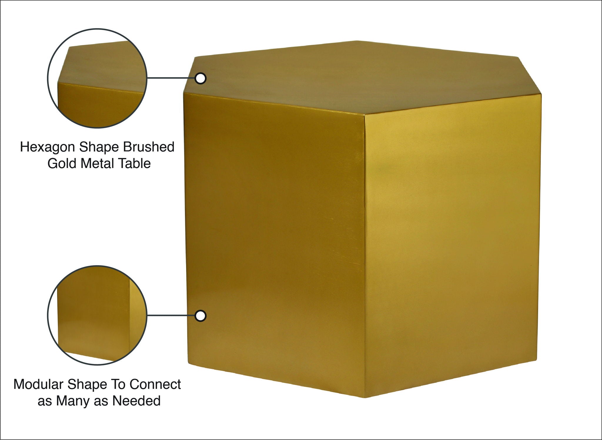 Hexagon - Modular Shape Coffee Table