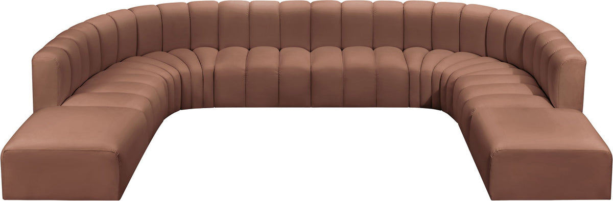 Arc - Faux Leather Modular Sectional