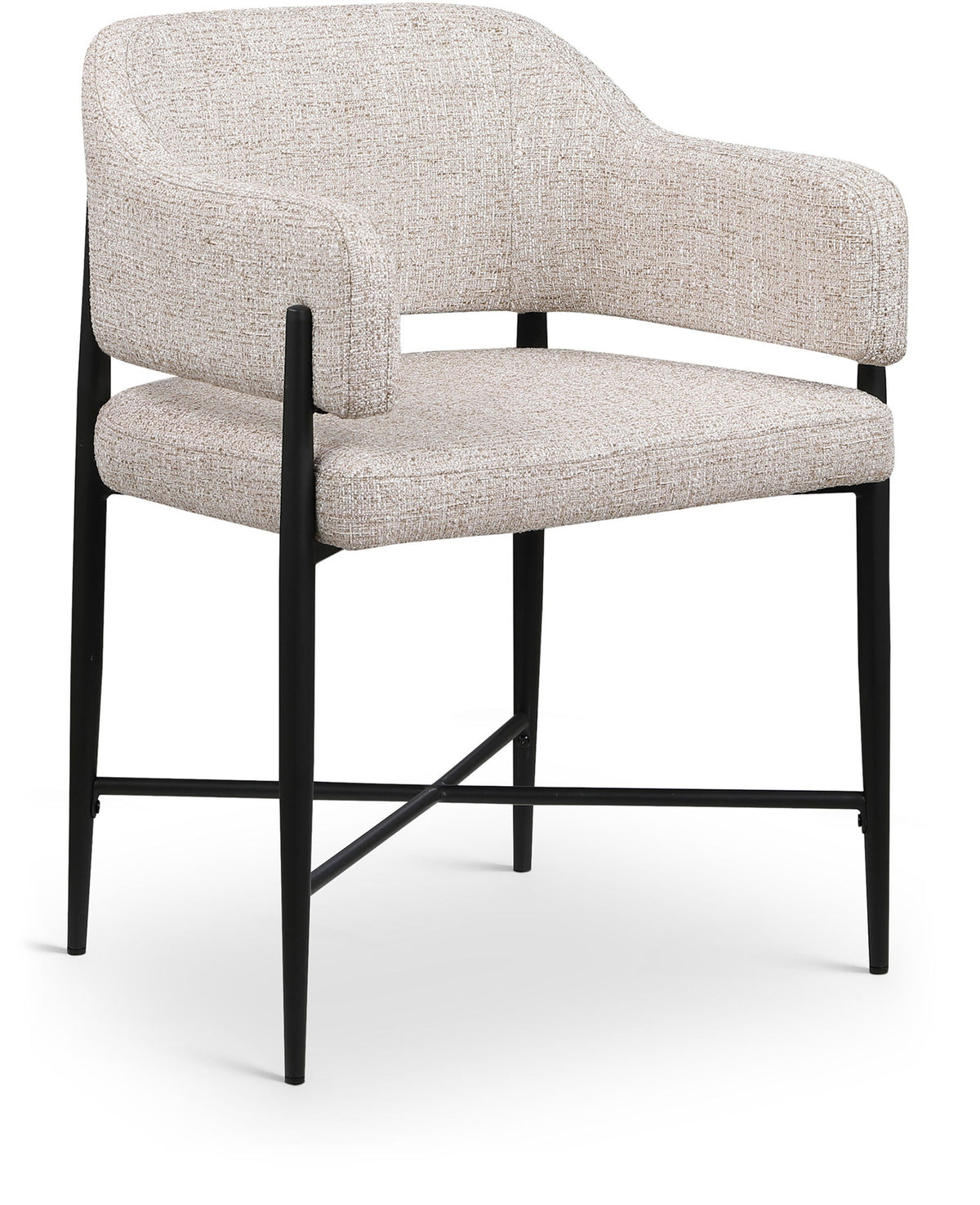 Dame - Fabric Upholstered Dining Chair (Set of 2)