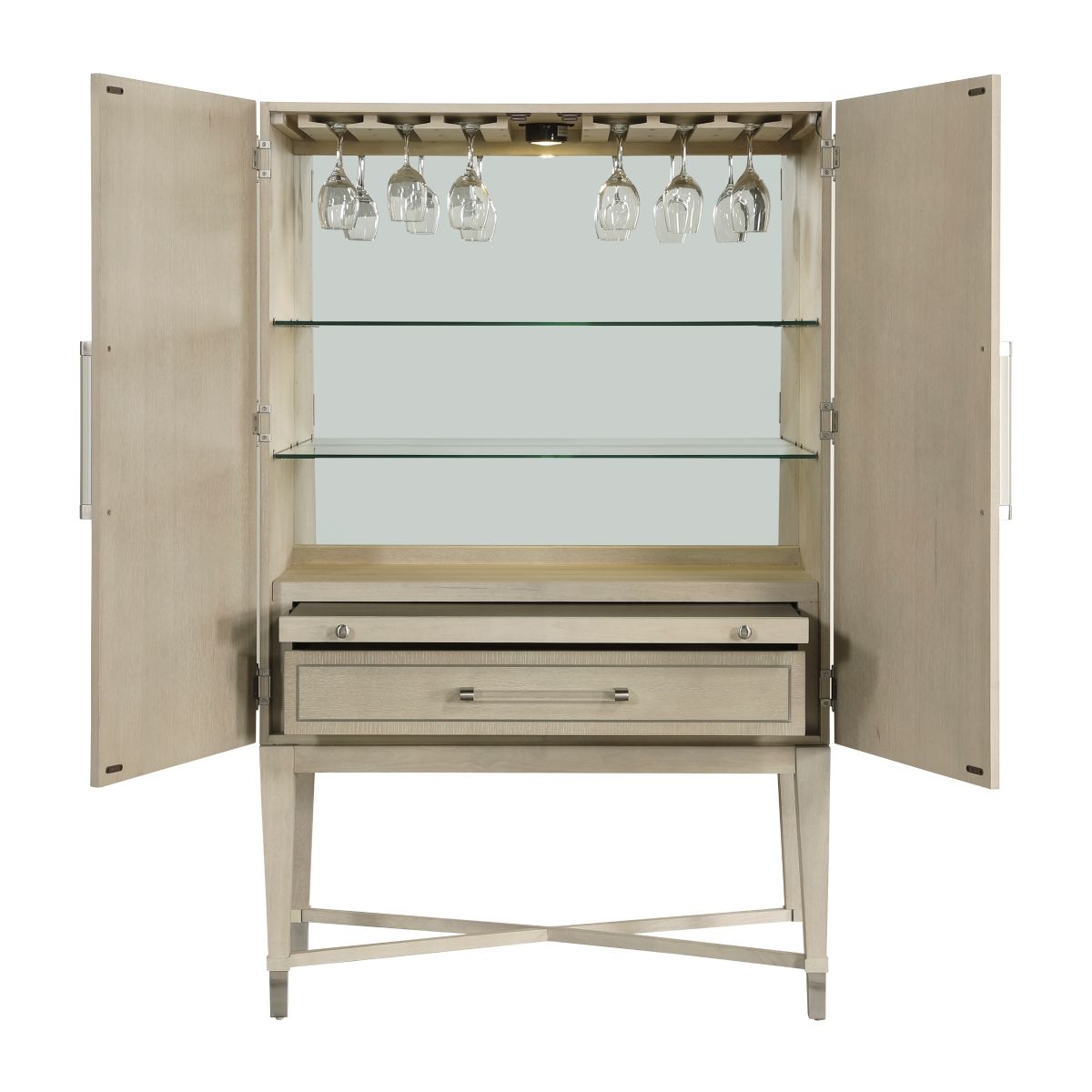 Genoa - Bar Cabinet - Oak