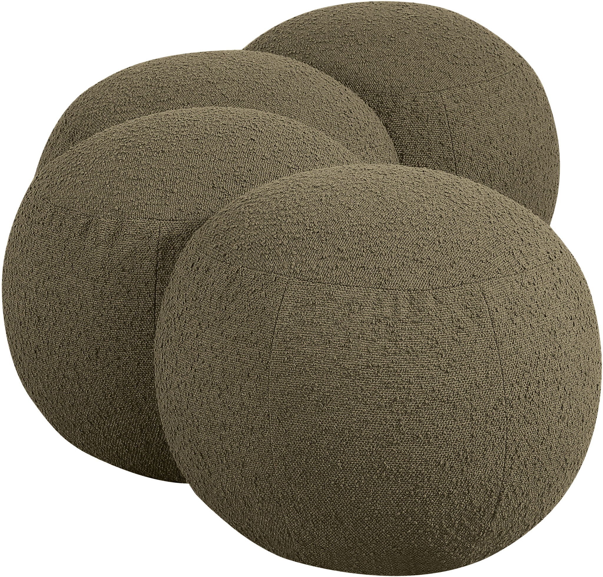 Apollo - Boucle Fabric Bench