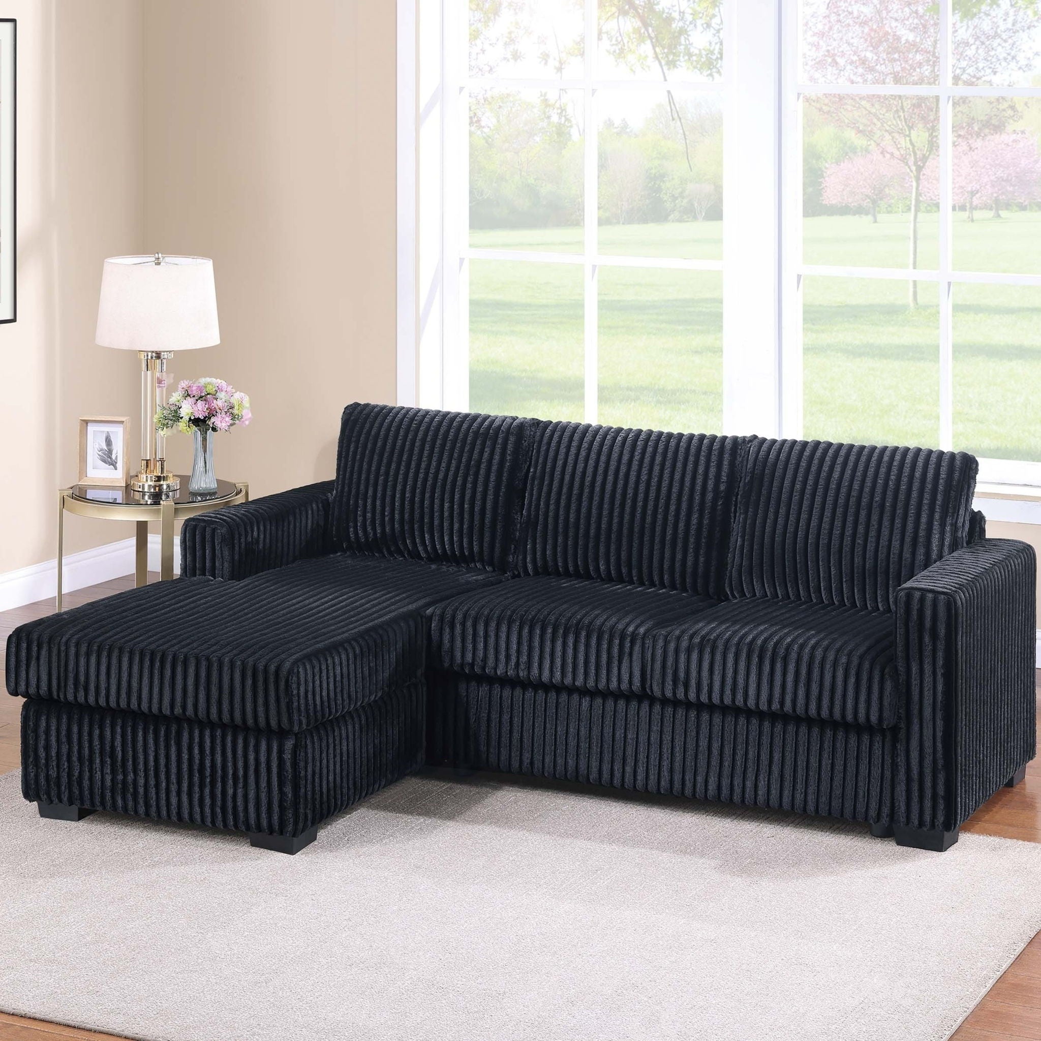 Modern L-Shaped Sectional Sofa
