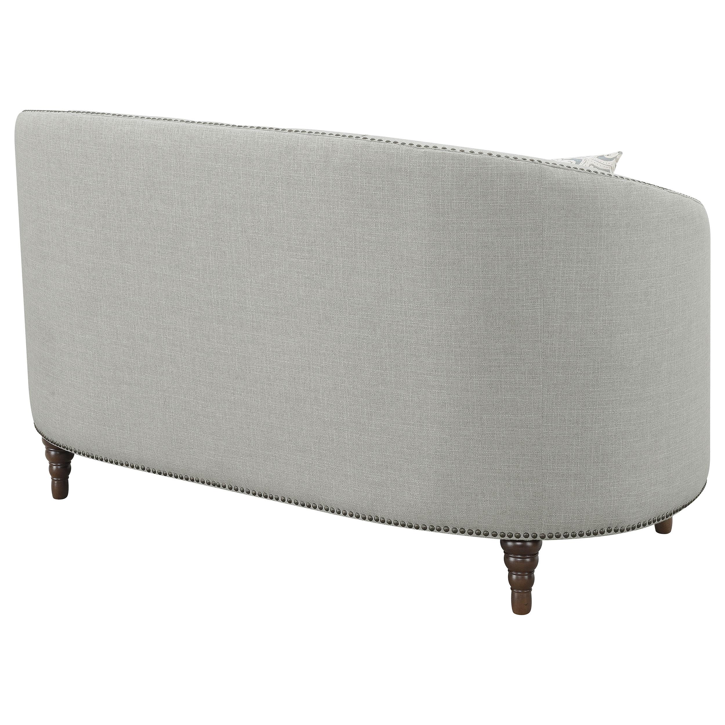 Diamond Modern Furniture COA Avonlea Stationary Fabric Loveseat 505642 IMAGE 7