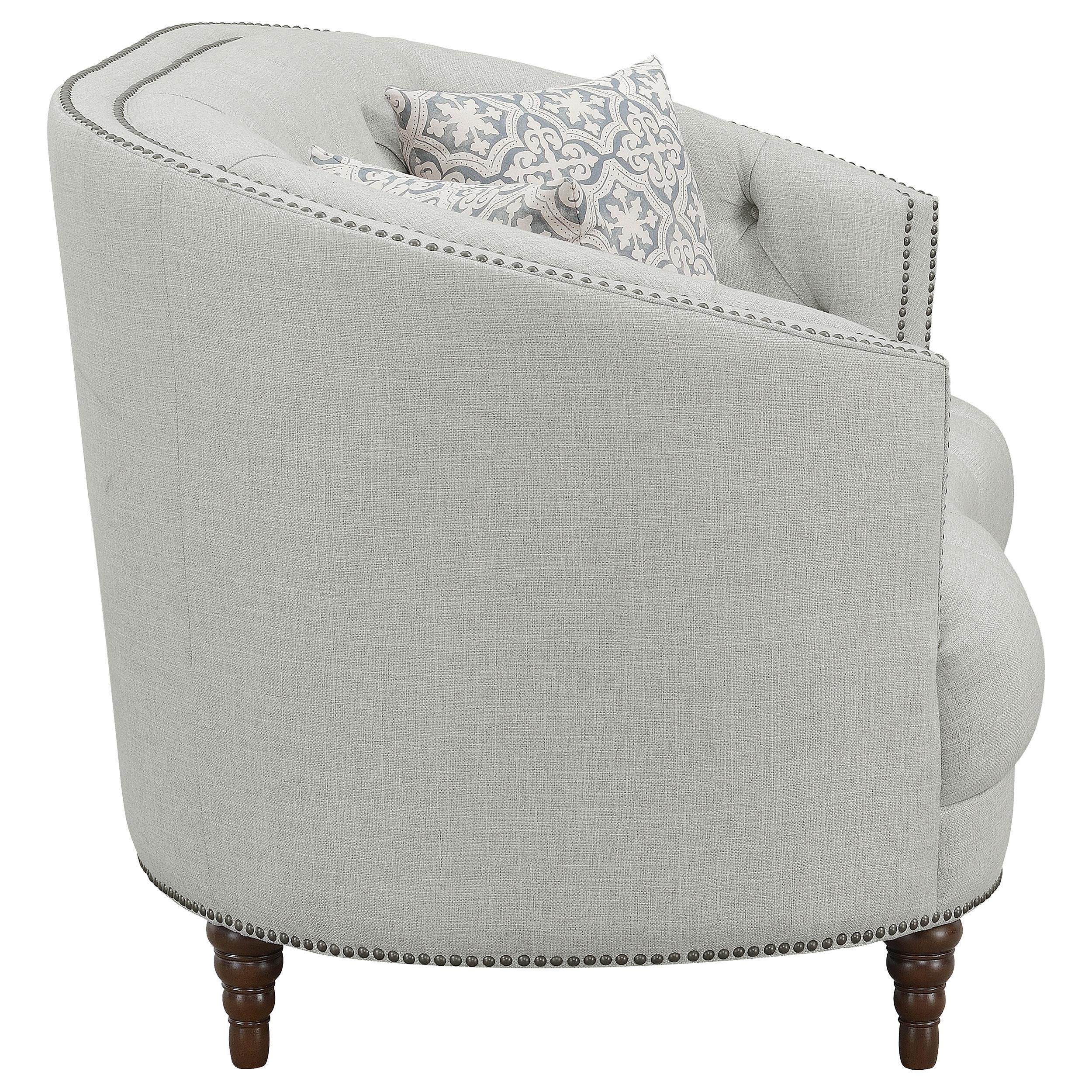 Diamond Modern Furniture COA Avonlea Stationary Fabric Loveseat 505642 IMAGE 8