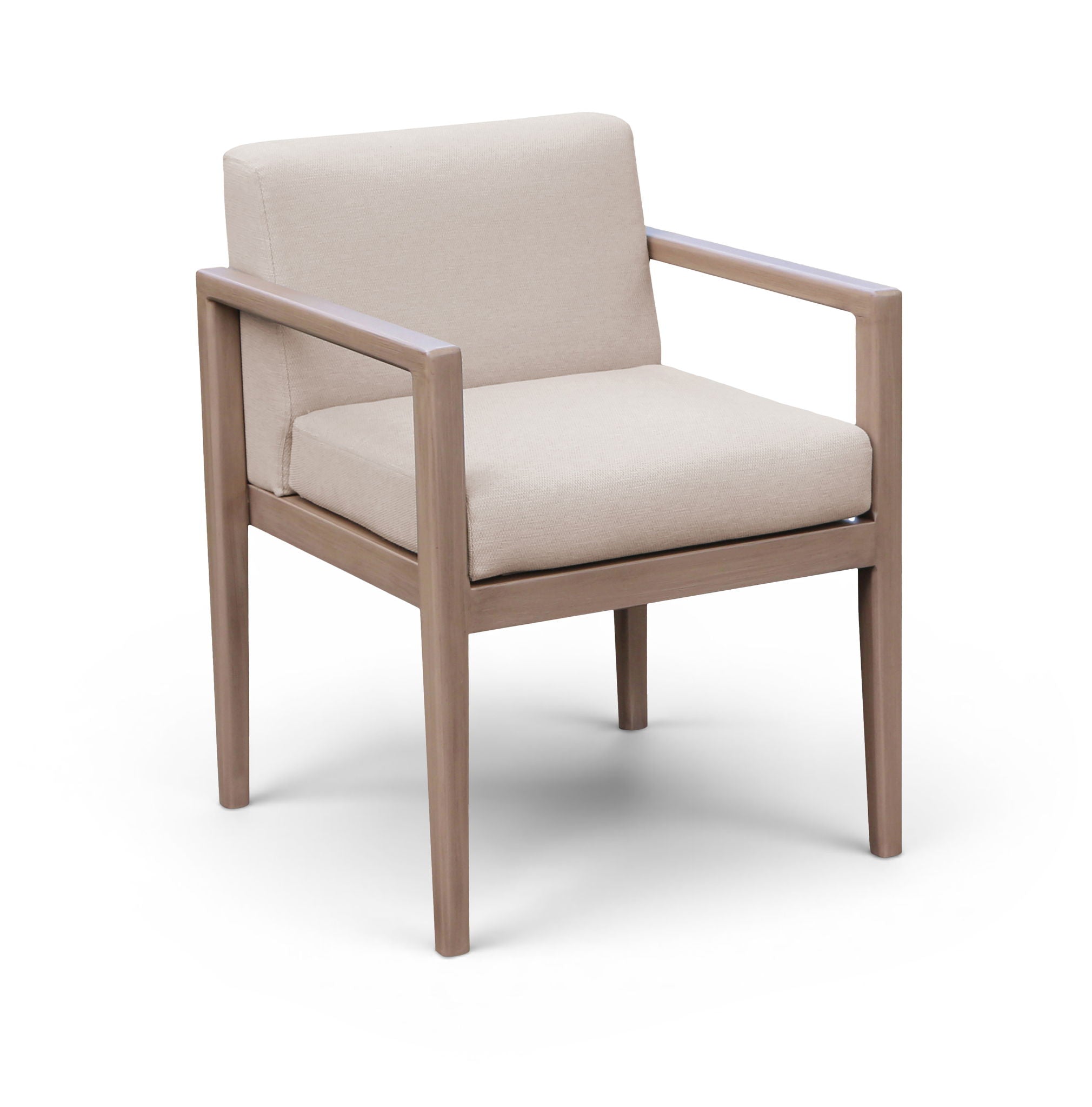 Solace - Olefin Performance Fabric Outdoor Patio Dining Arm Chair
