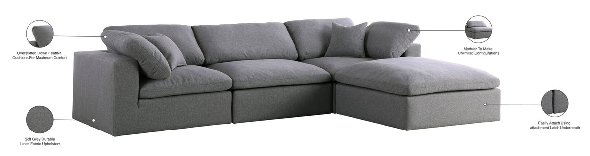 Serene - 4 Piece Modular Sectional