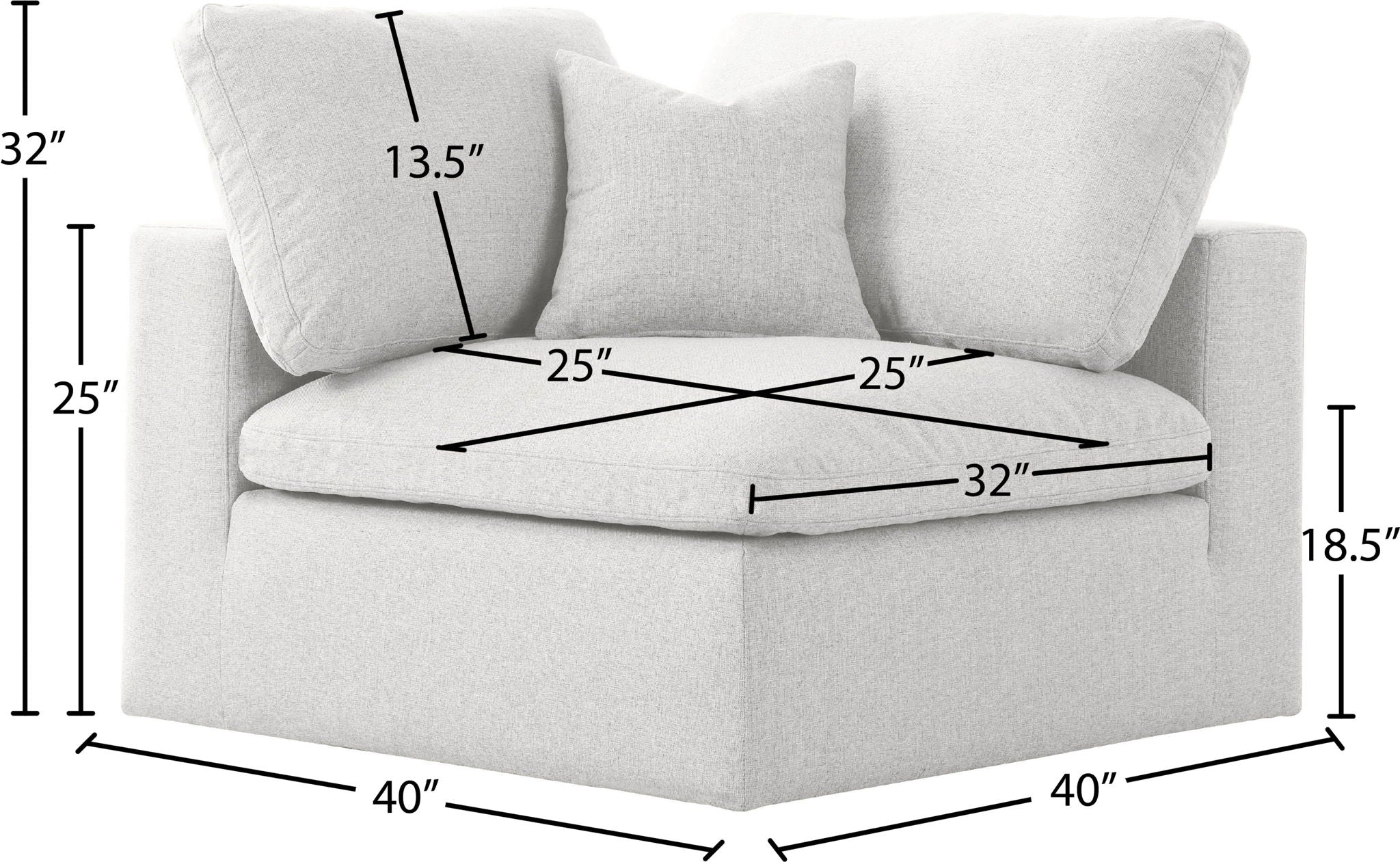 Serene - Corner Chair