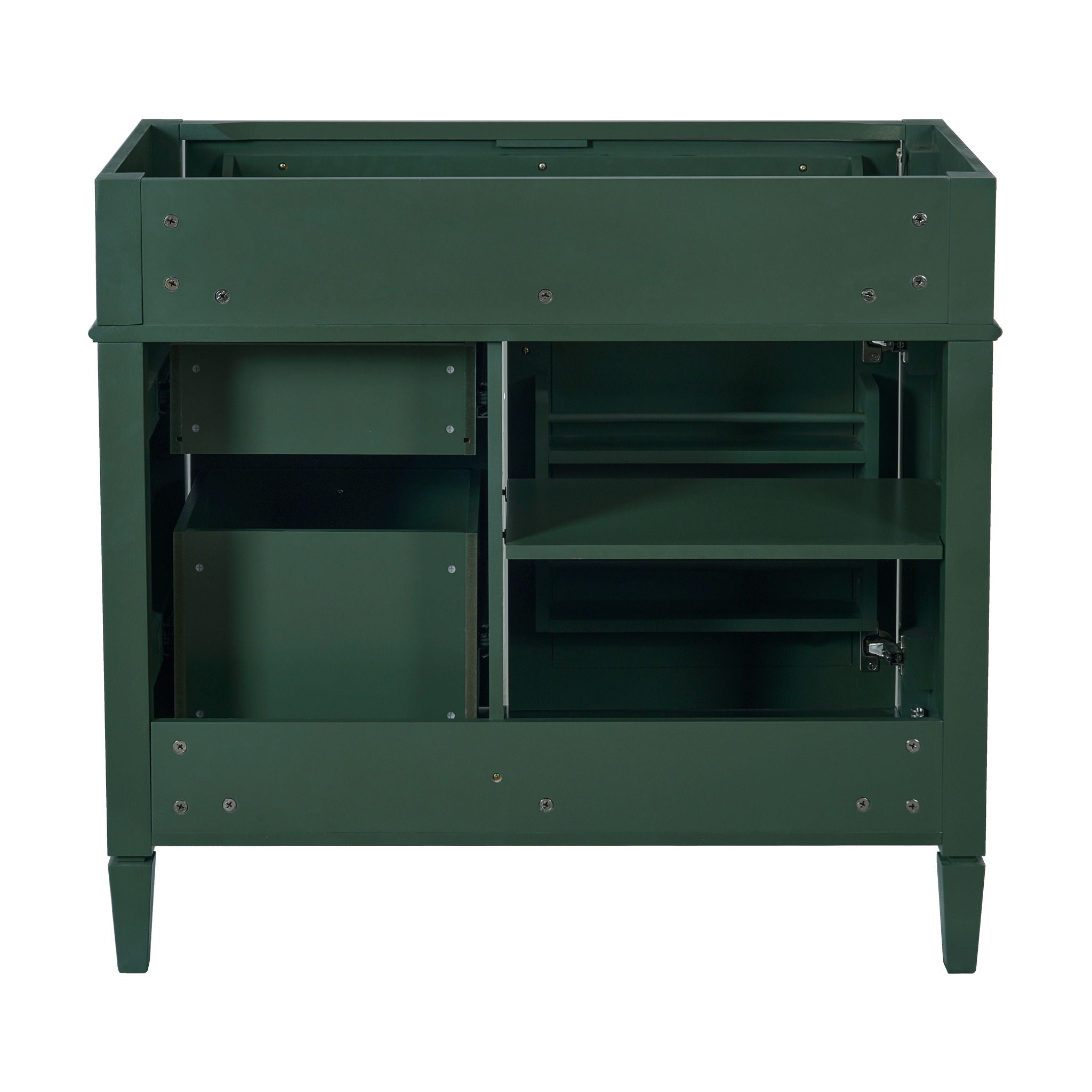 Bathroom Vanity With 2 Drawers And Tip-Out Drawer, Storage Cabinet