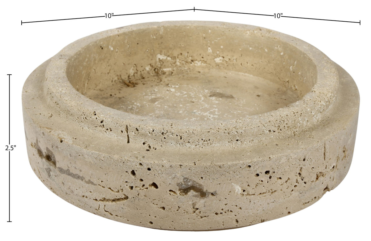 Parsons - Travertine Bowl