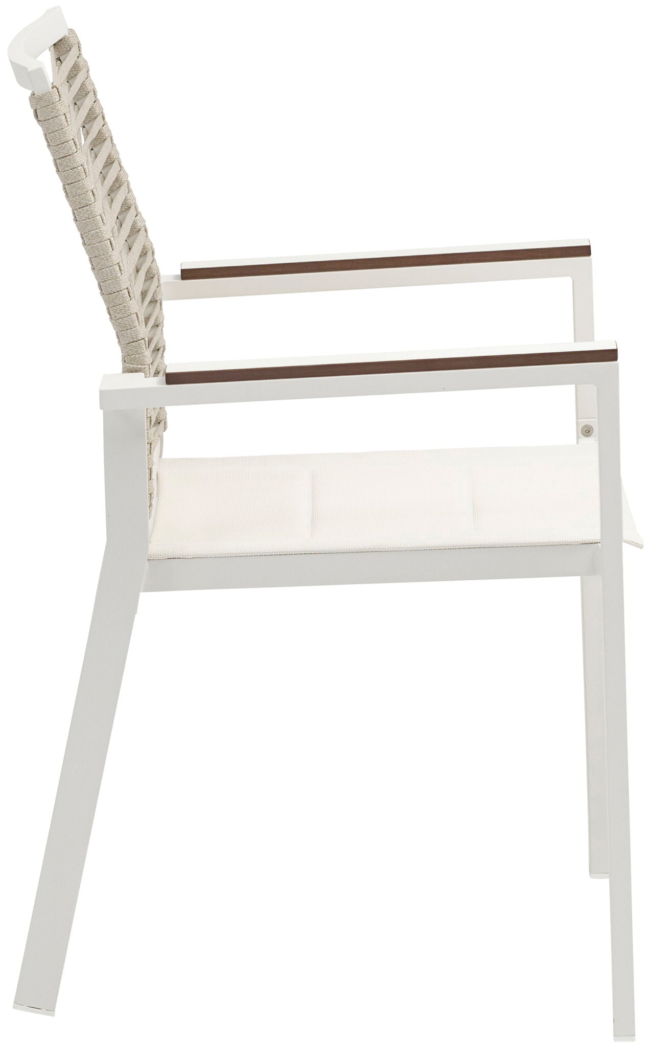 Maldives - Rope Outdoor Patio Dining Arm Chair (Set of 2)