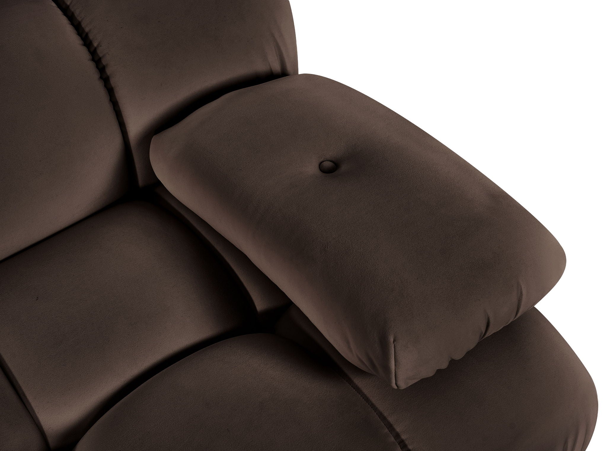 Orin - Velvet Performance Fabric Upholstered 2 Piece Modular Sofa