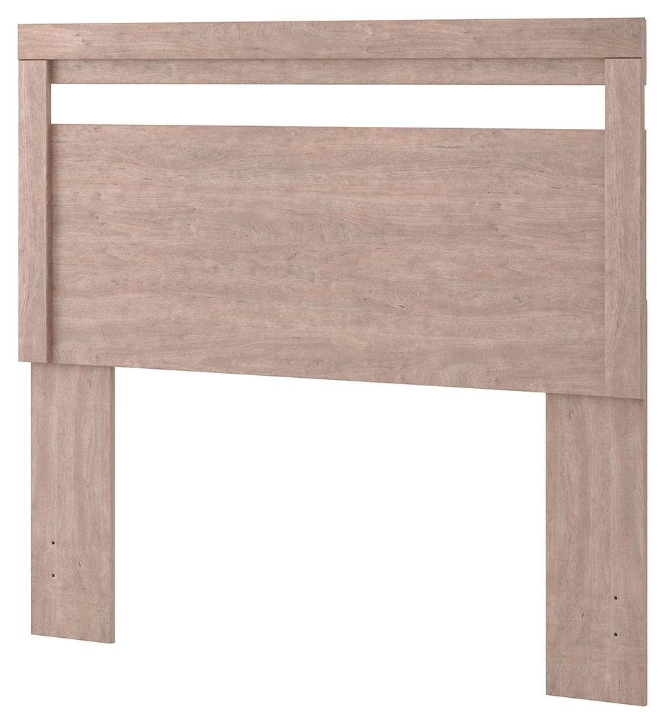 Flannia - Full Panel Headboard - Gray