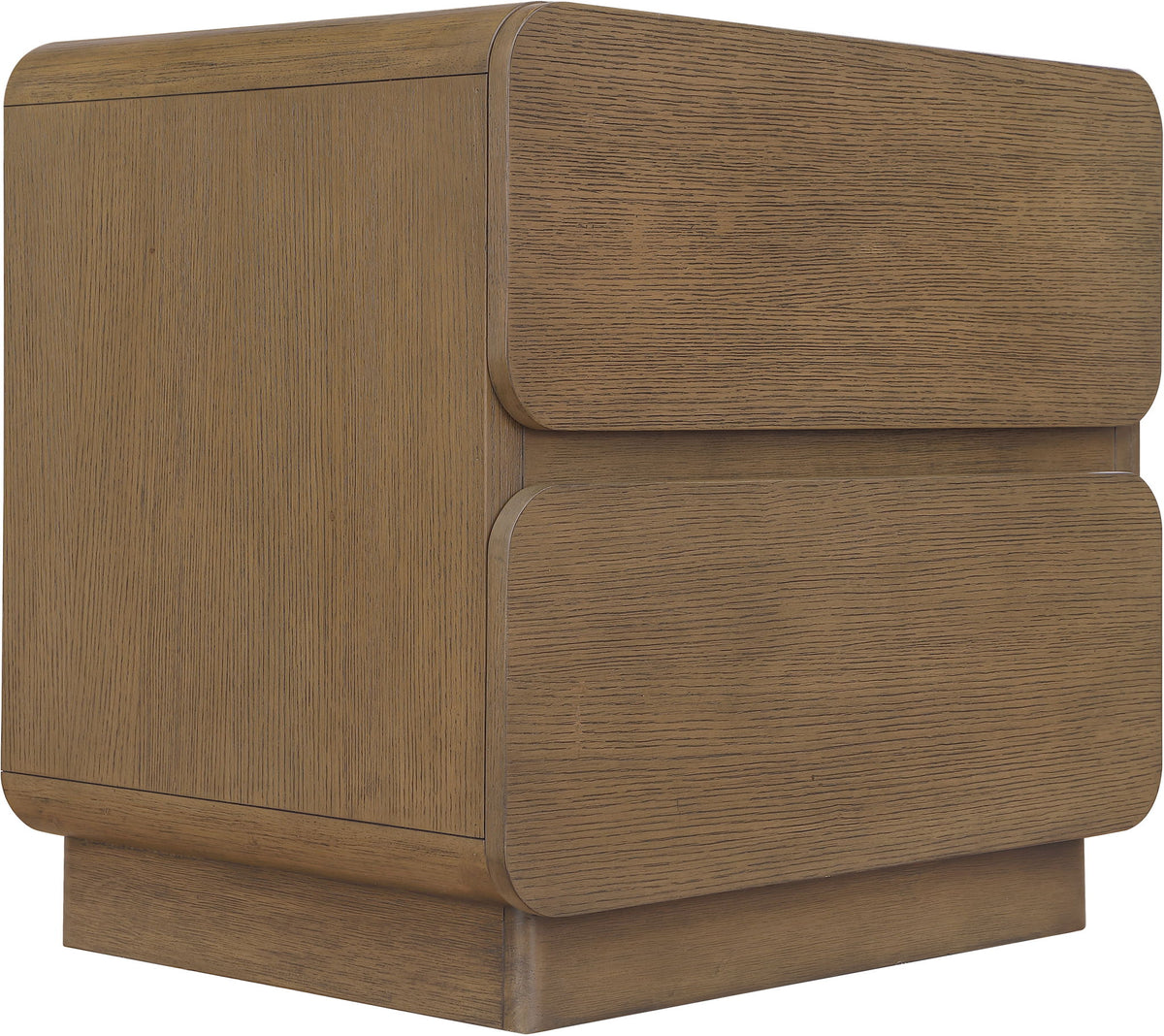 Adagio - Solid Wood And Oak Veneer Nightstand