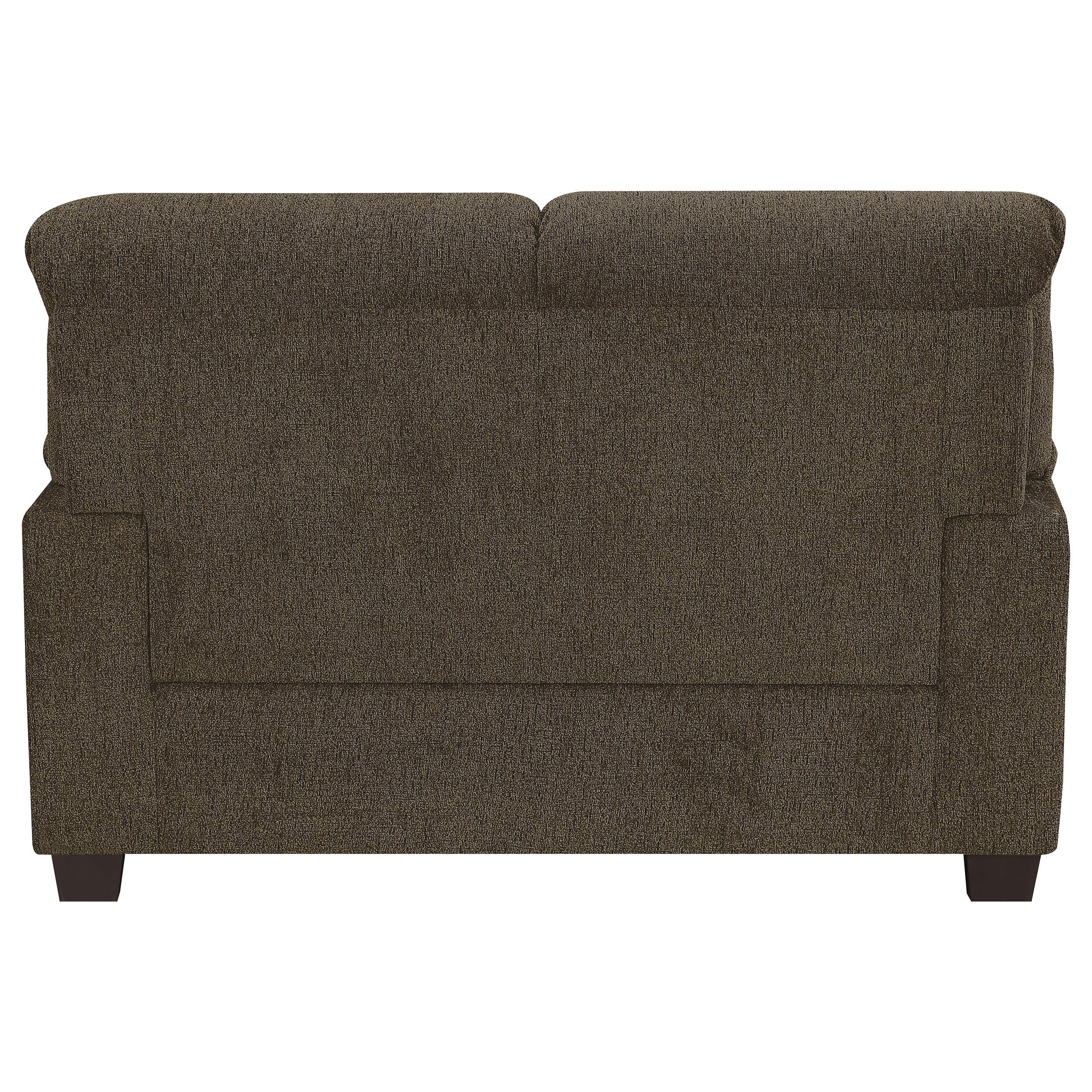 Diamond Modern Furniture COA Clementine Stationary Fabric Loveseat 506572 IMAGE 4
