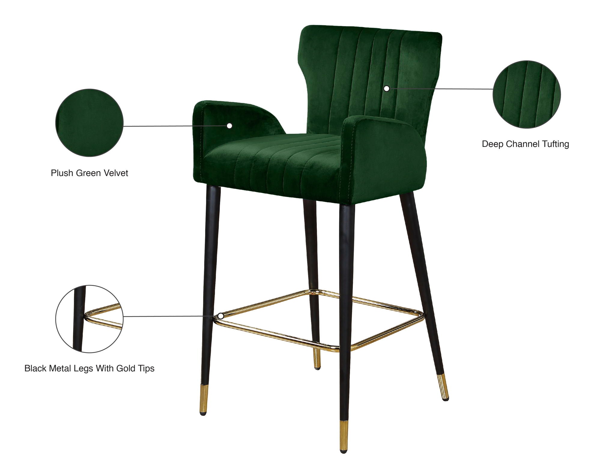 Luxe - Stool (Set of 2)