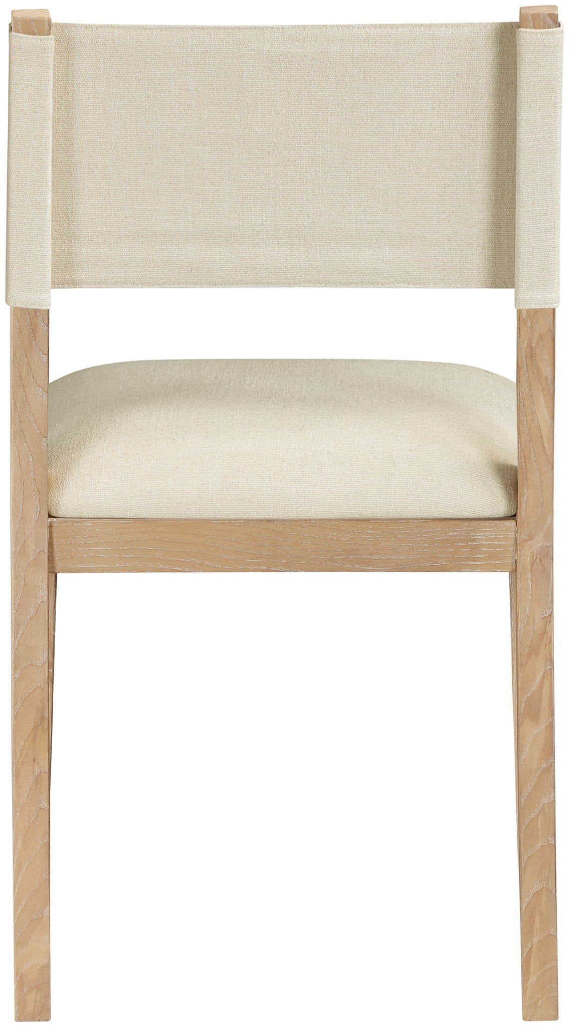 Avon - Linen Textured Performance Fabric Upholstered Dining Side Chair (Set of 2)
