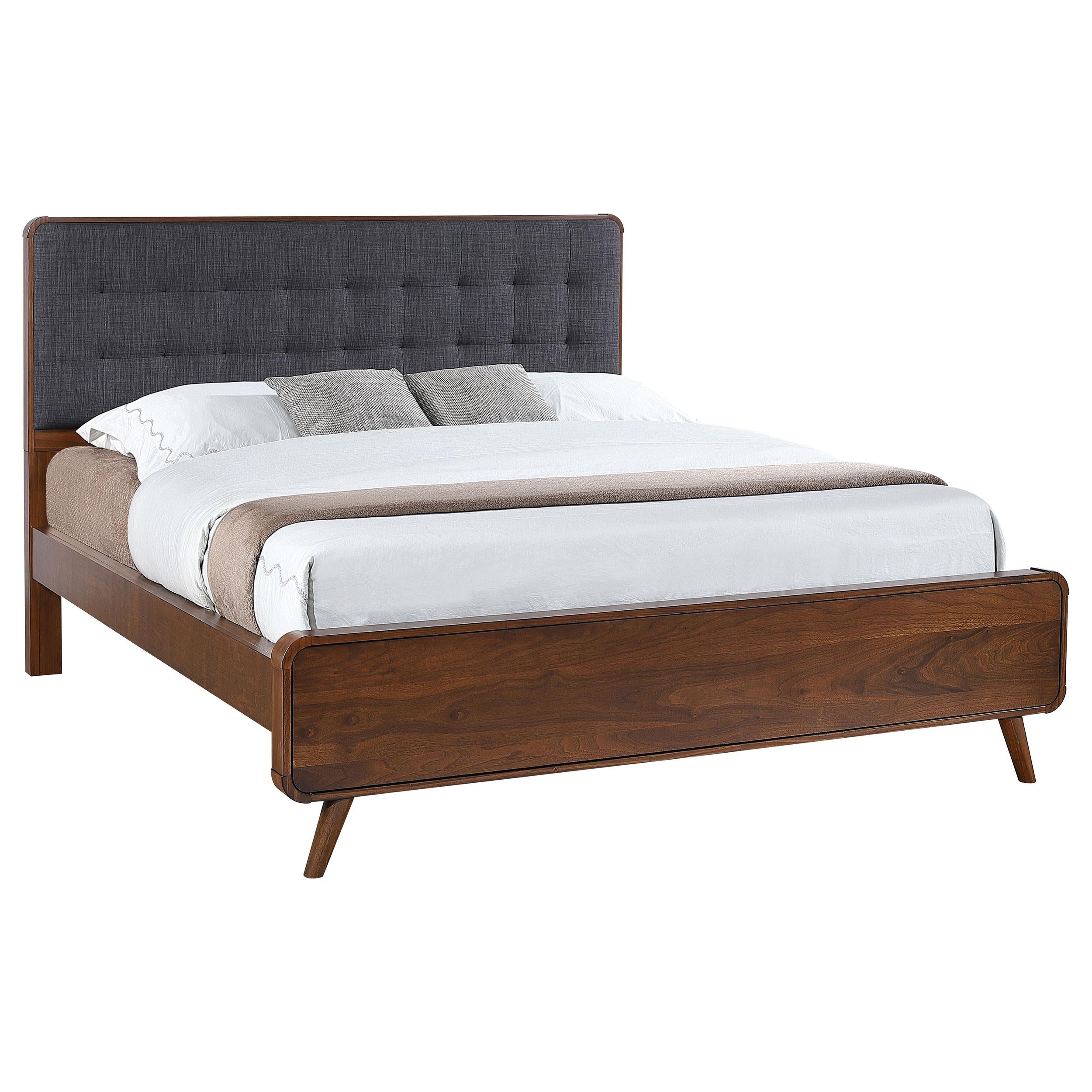Coaster Furniture Robyn California King Upholstered Panel Bed 205131KW IMAGE 2