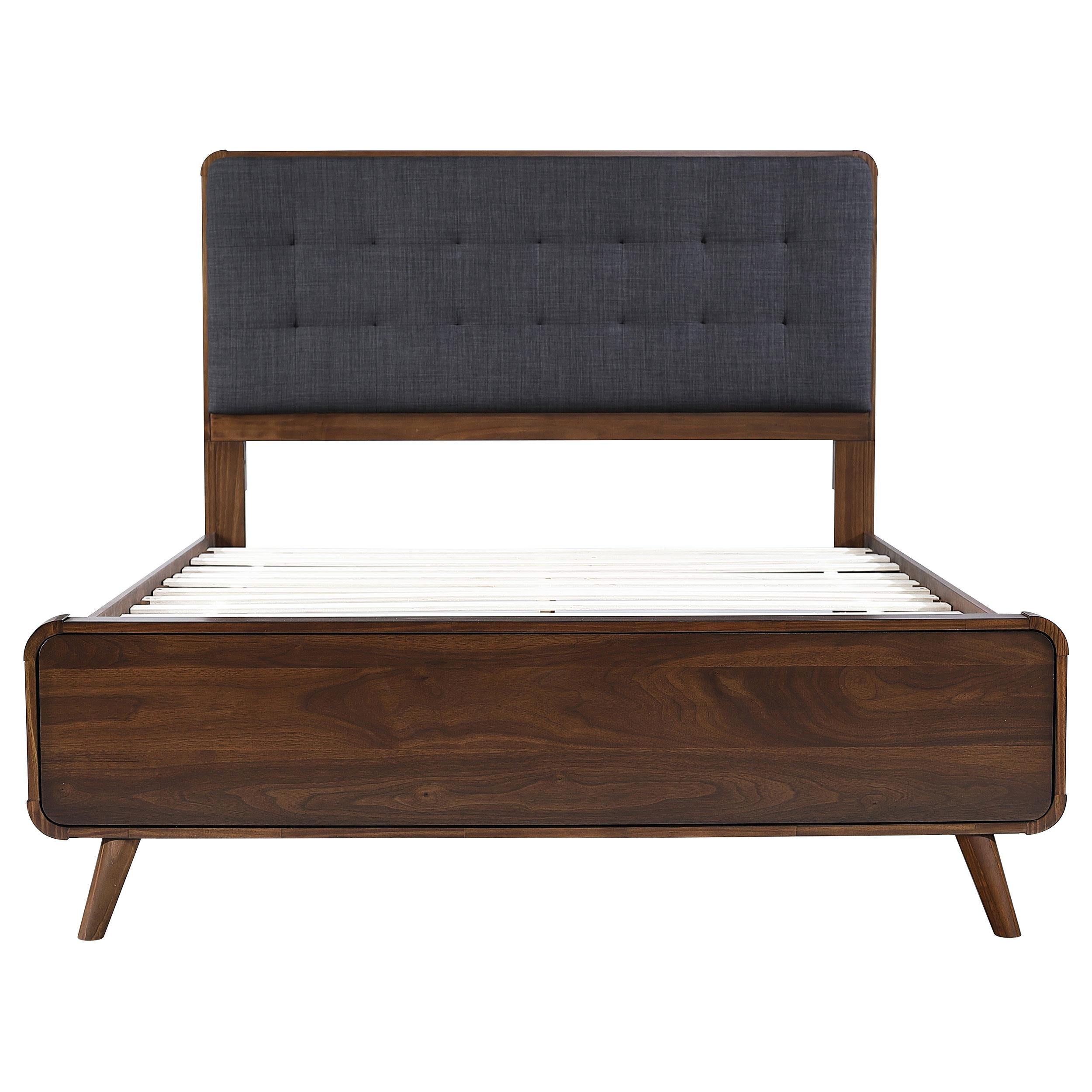 Diamond Modern Furniture COA Robyn Queen Upholstered Panel Bed 205131Q IMAGE 3