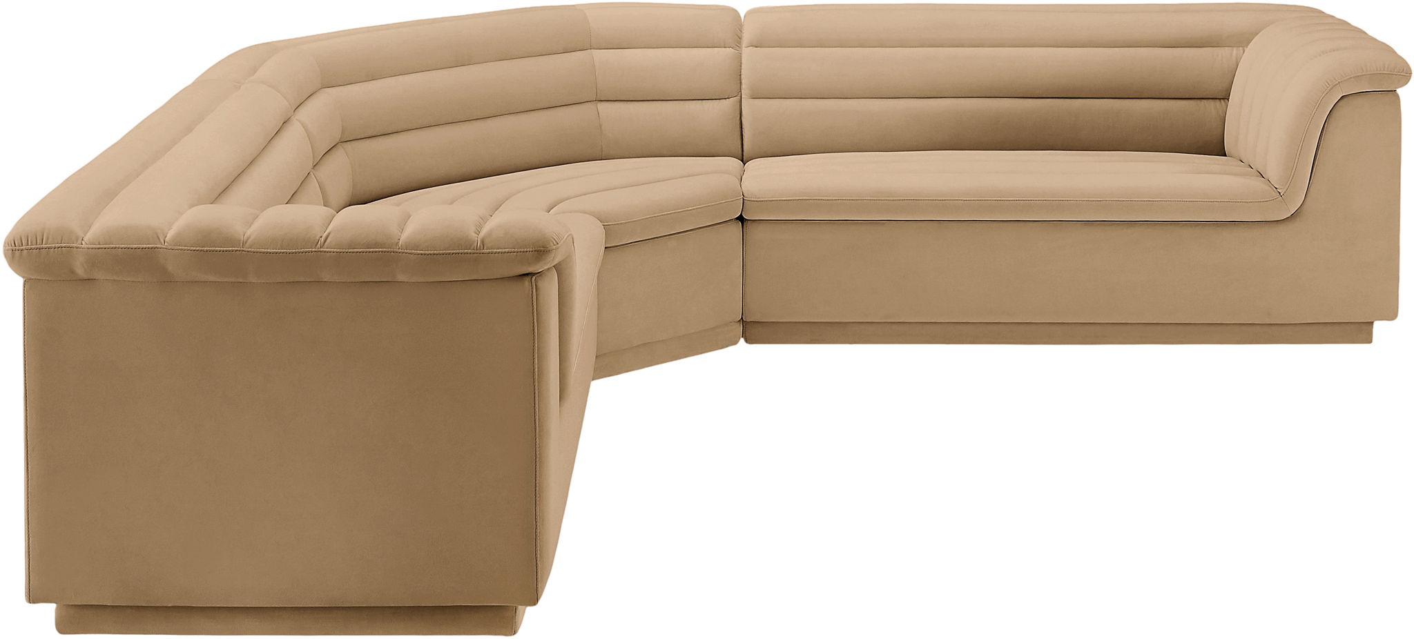 Cascade - Velvet Modular Sectional