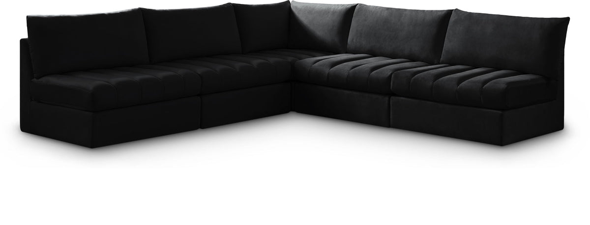 Jacob - Modular Corner Armless Sectional 5 Piece