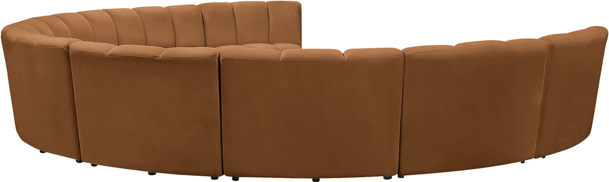Infinity - 9 Piece Modular Sectional - Saddle