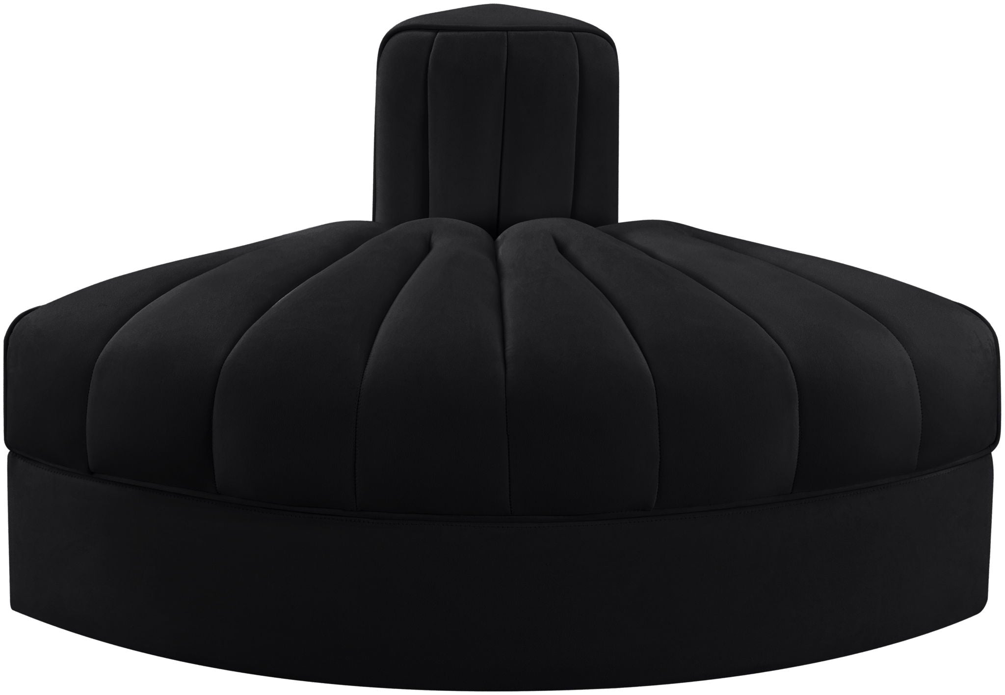 Rummi - Velvet Performance Fabric Upholstered Modular Chair
