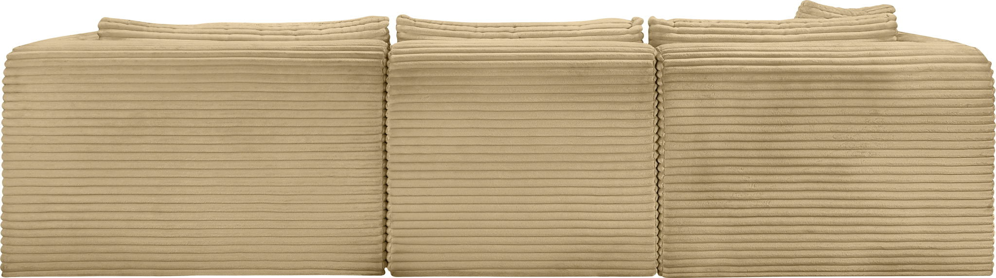 Shaggy - 3 Piece Modular Sectional