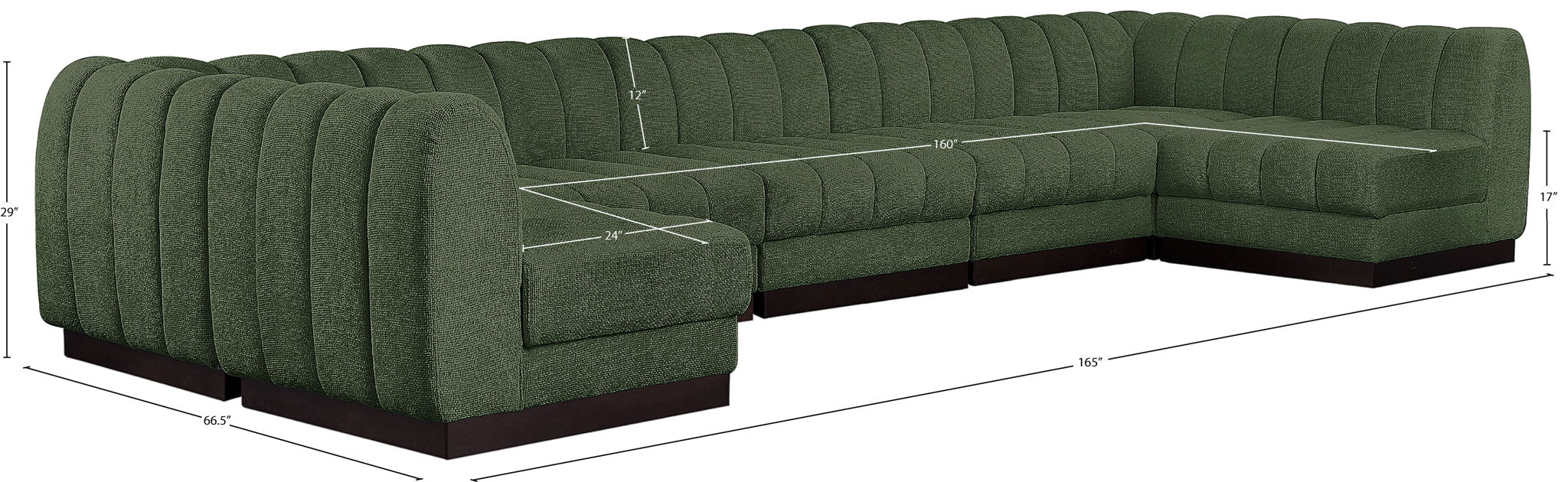 Quinn - 7 Piece Modular Sectional