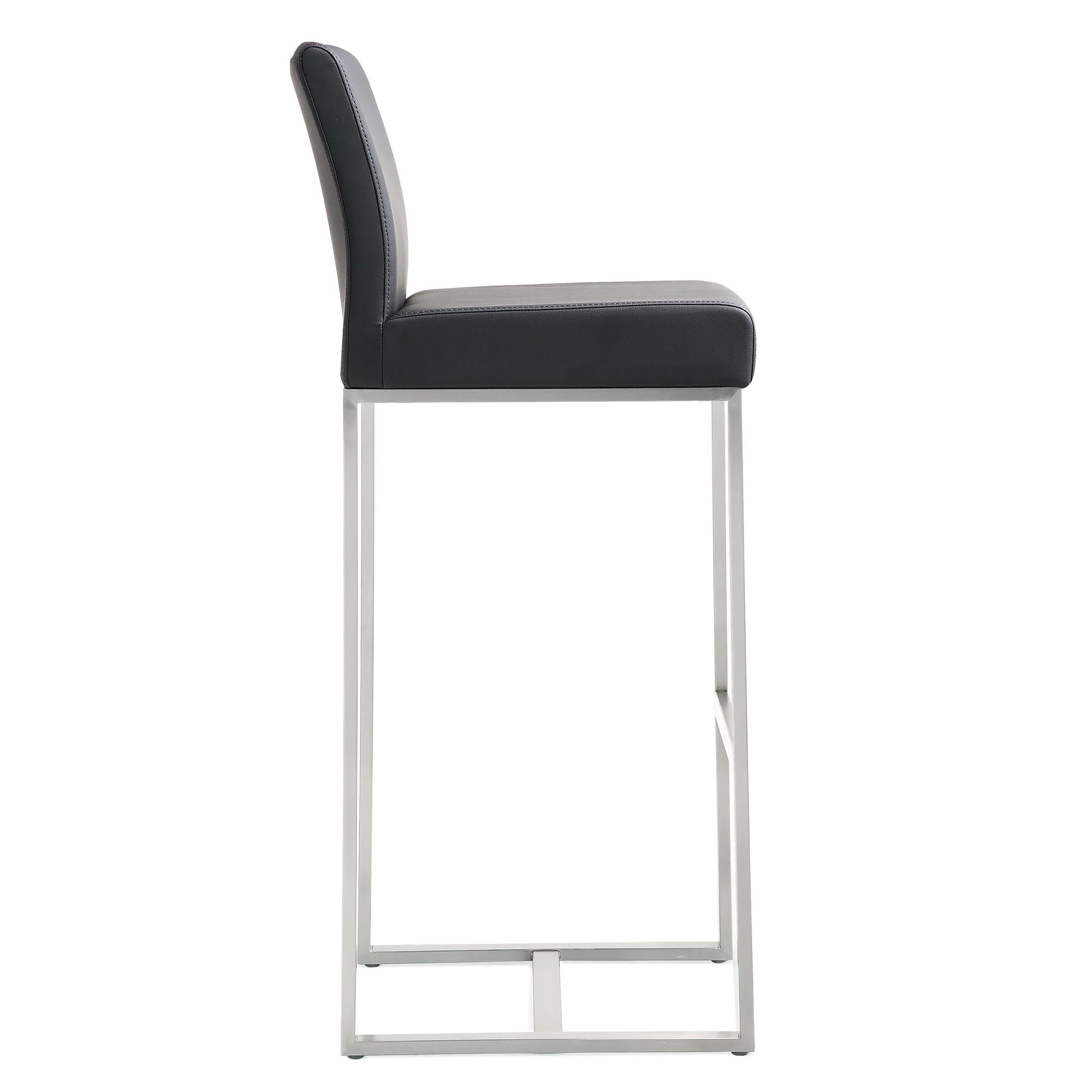 Denmark - Stainless Steel Barstool (Set of 2)