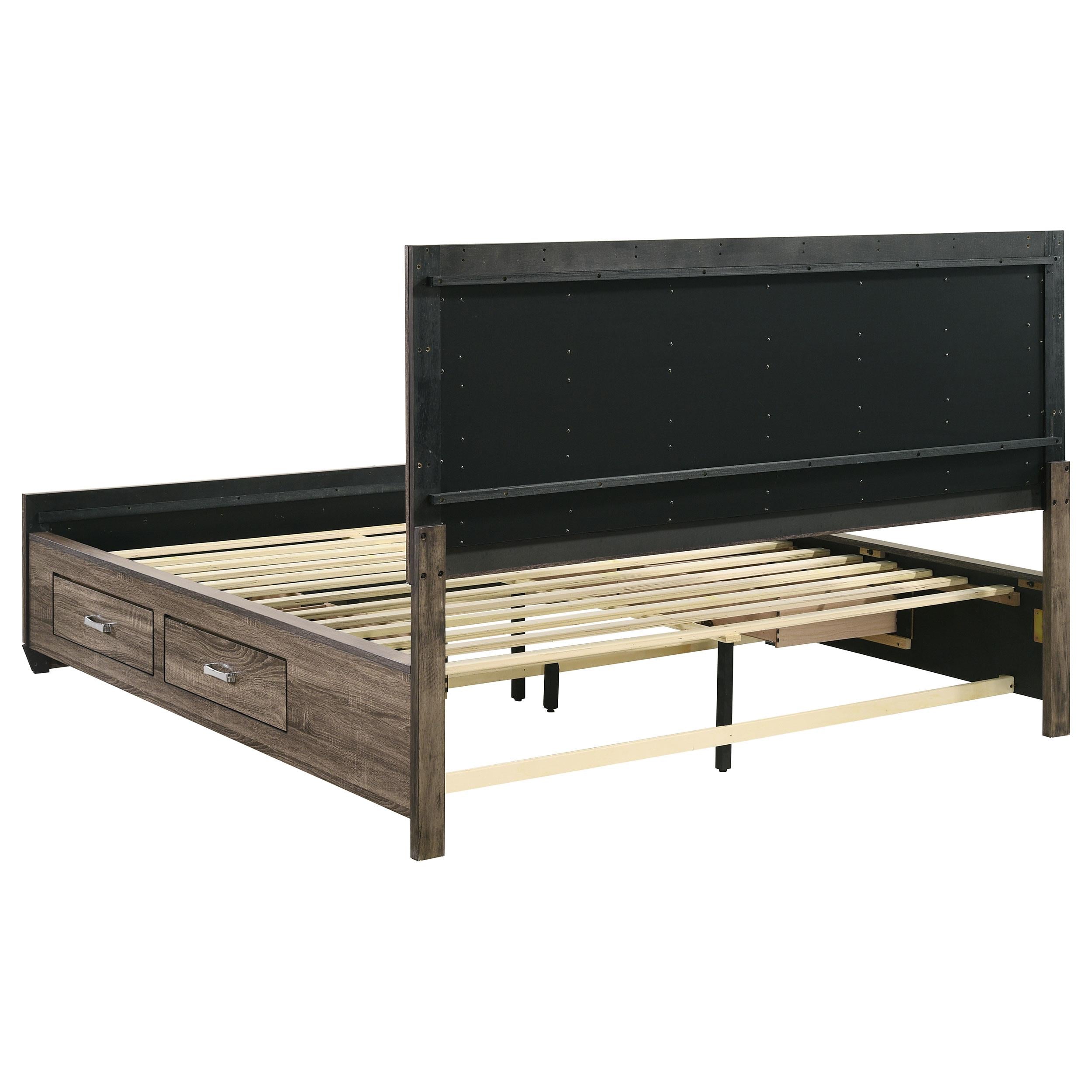 Diamond Modern Furniture COA Kauffman California King Panel Bed with Storage 204190KW IMAGE 7