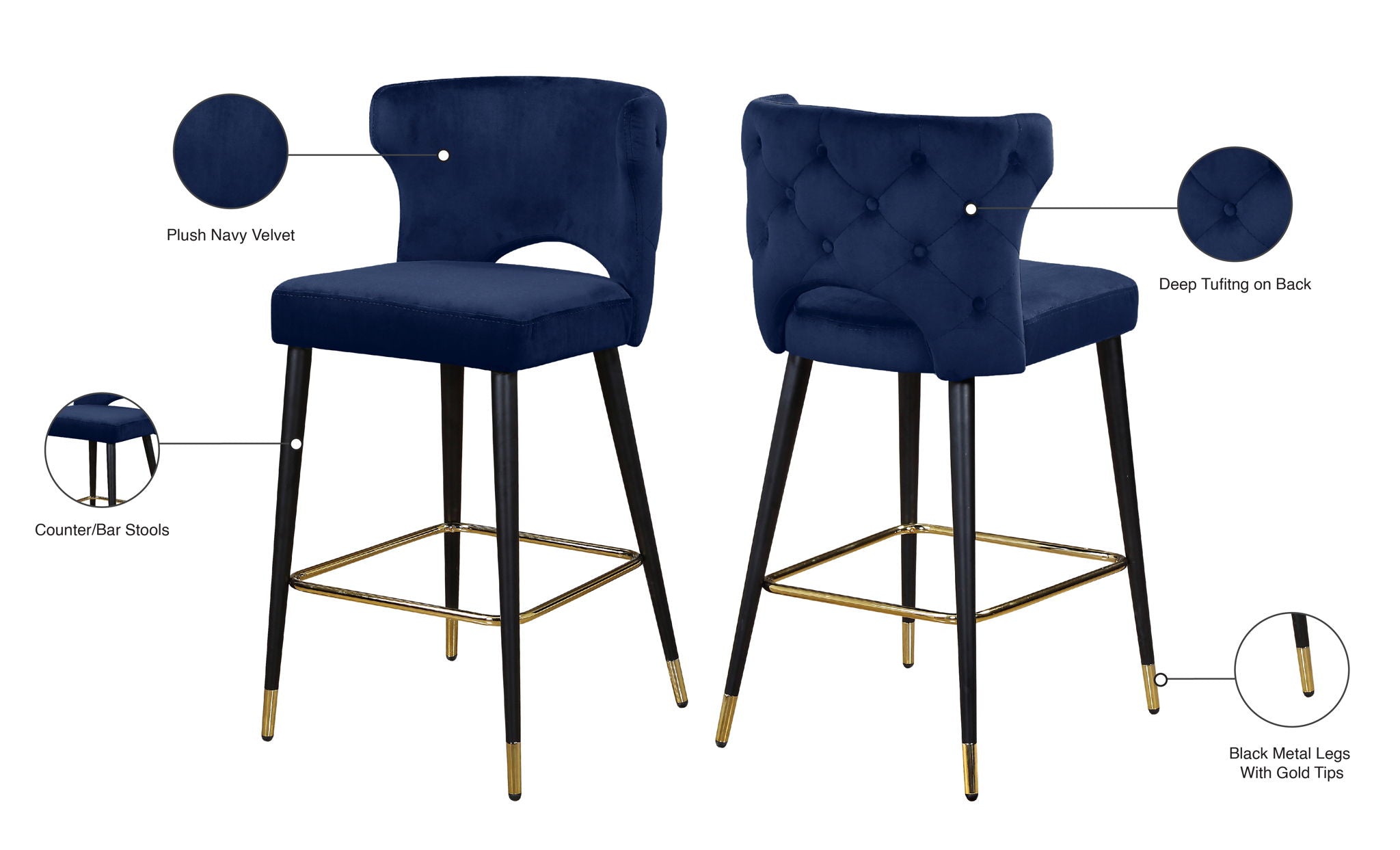 Kelly - Stool (Set of 2)