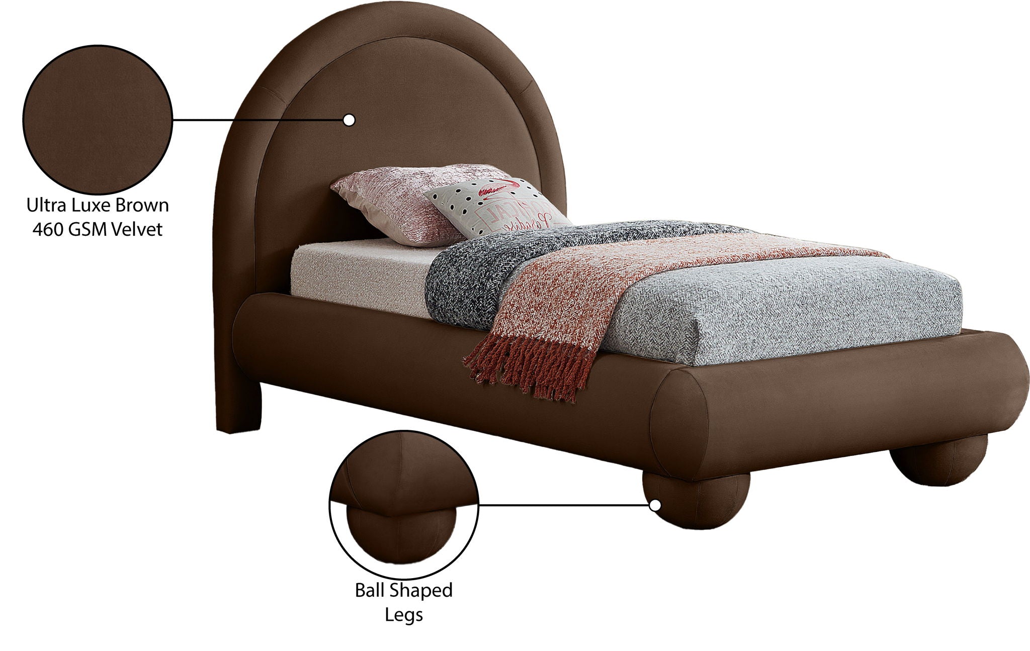 Madrid - Upholstered Bed